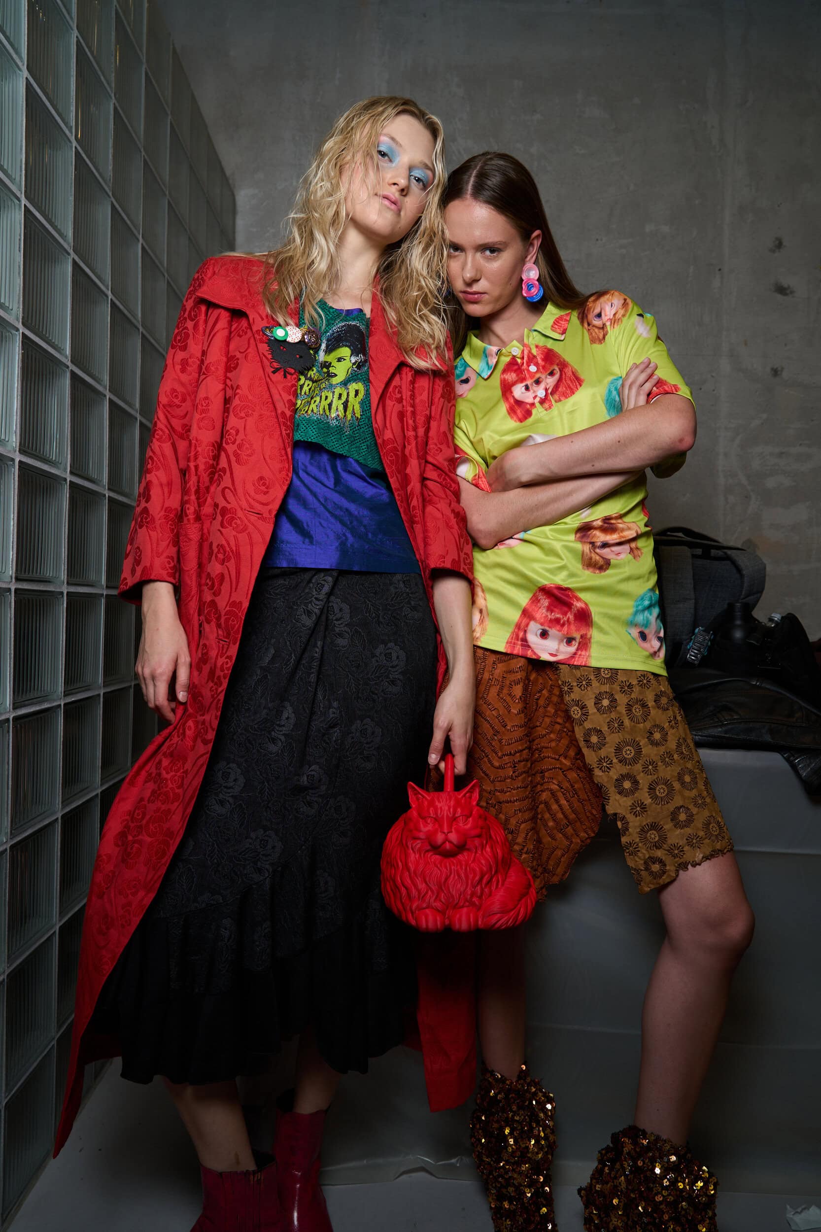 Simon Cracker Spring 2027 Fashion Show Backstage