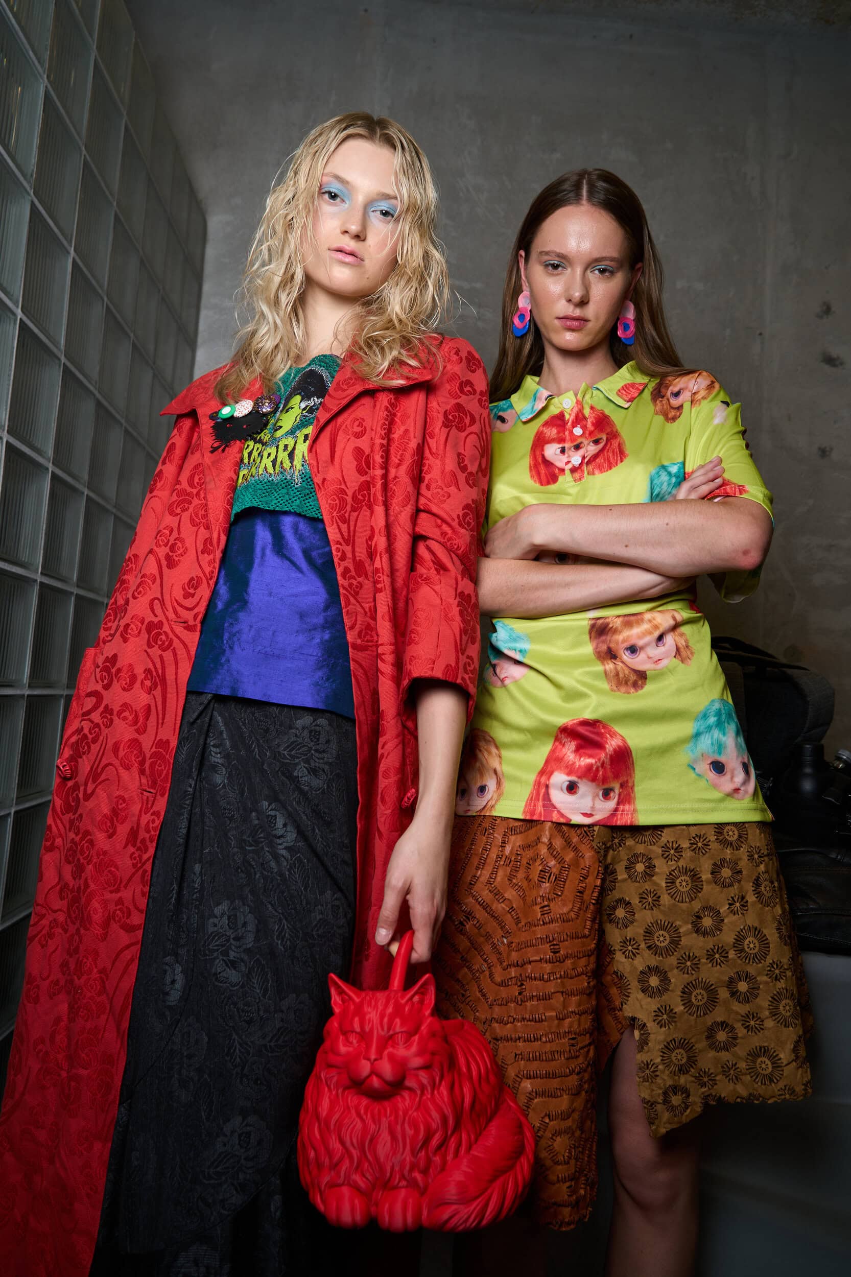 Simon Cracker Spring 2027 Fashion Show Backstage