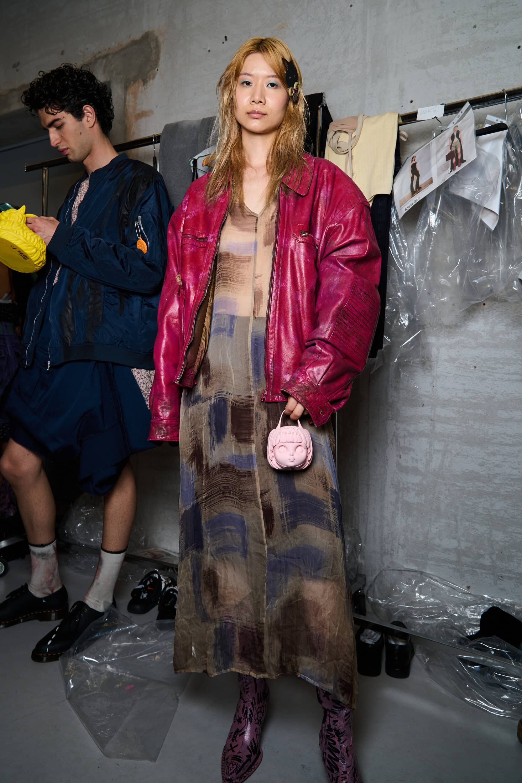 Simon Cracker Spring 2027 Fashion Show Backstage