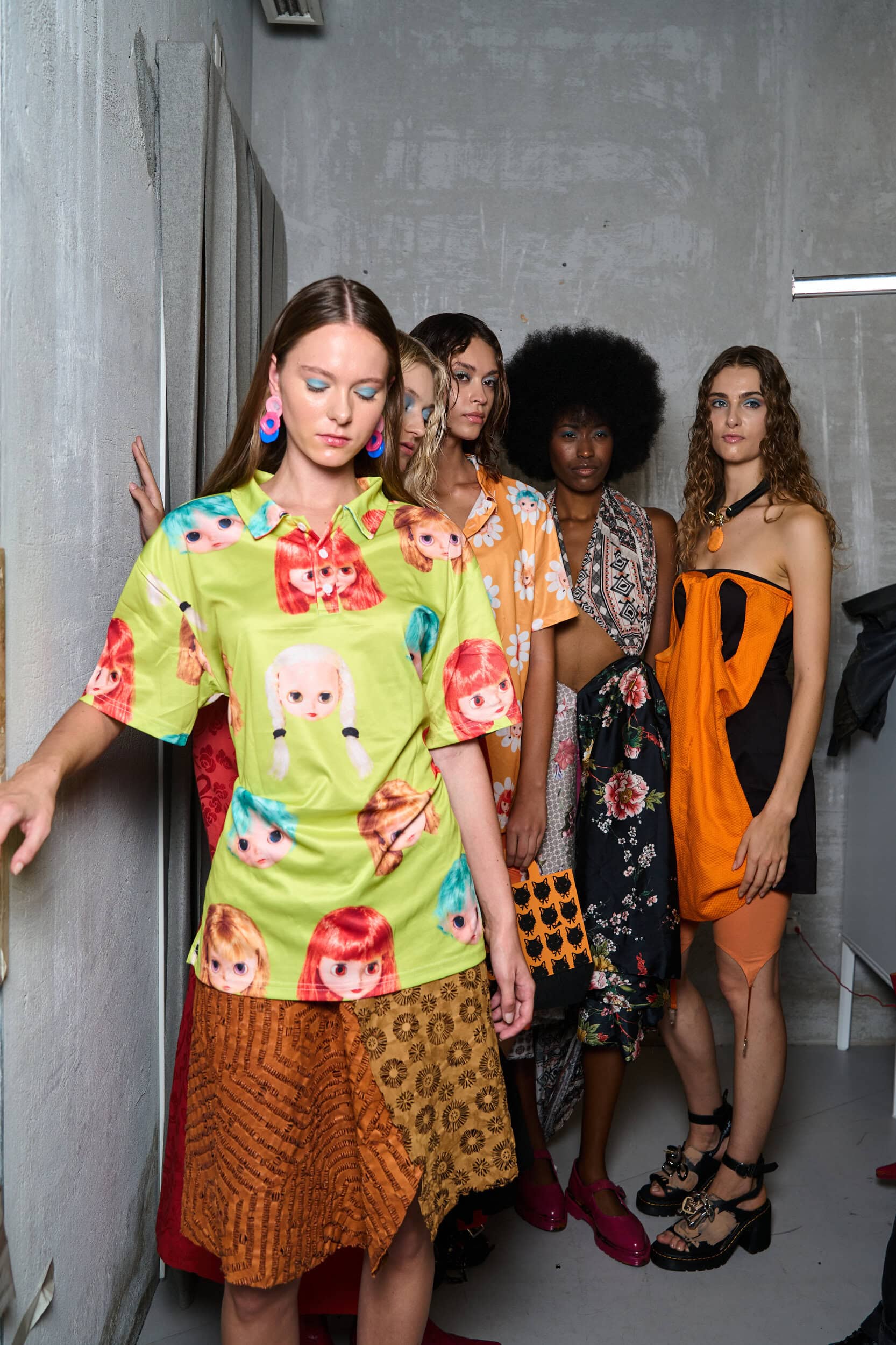 Simon Cracker Spring 2027 Fashion Show Backstage