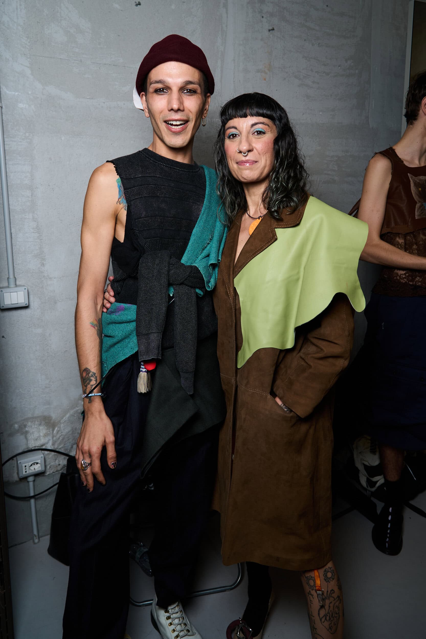 Simon Cracker Spring 2027 Fashion Show Backstage