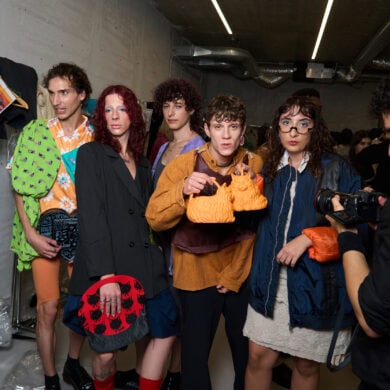 Simon Cracker Spring 2027 Fashion Show Backstage