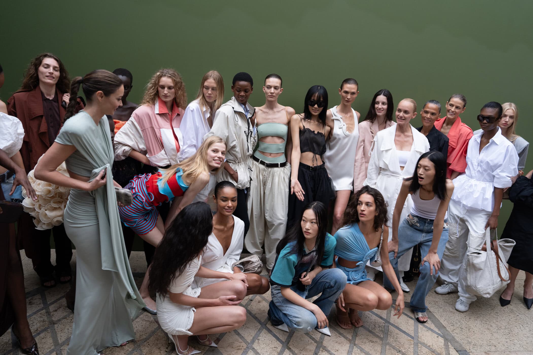 Stella Mccartney Spring 2027 Fashion Show Backstage