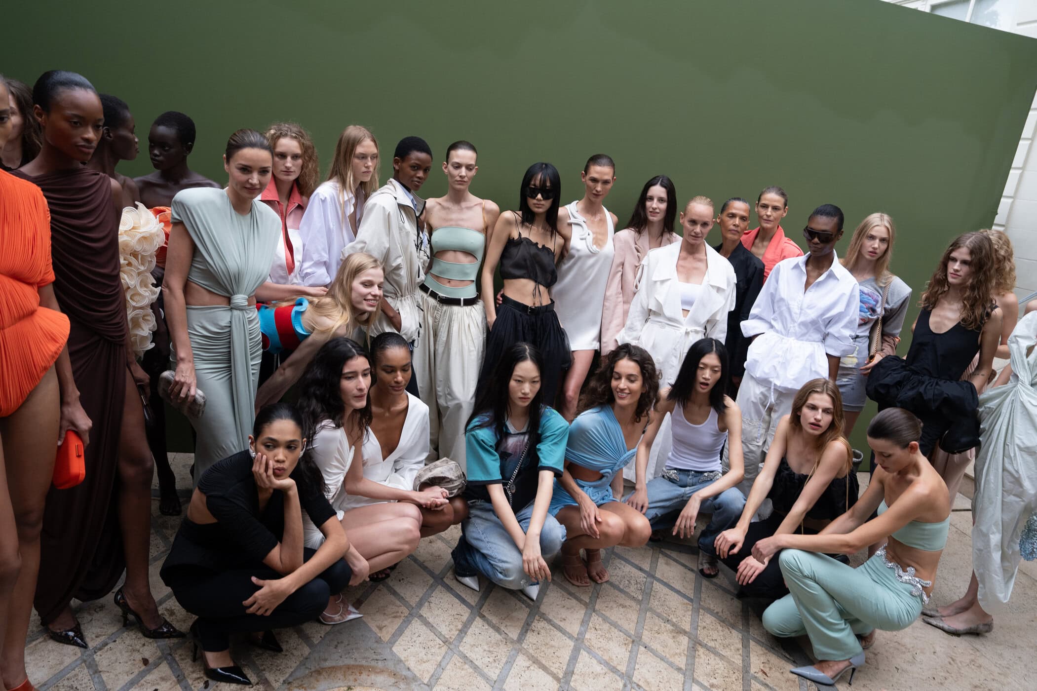 Stella Mccartney Spring 2027 Fashion Show Backstage