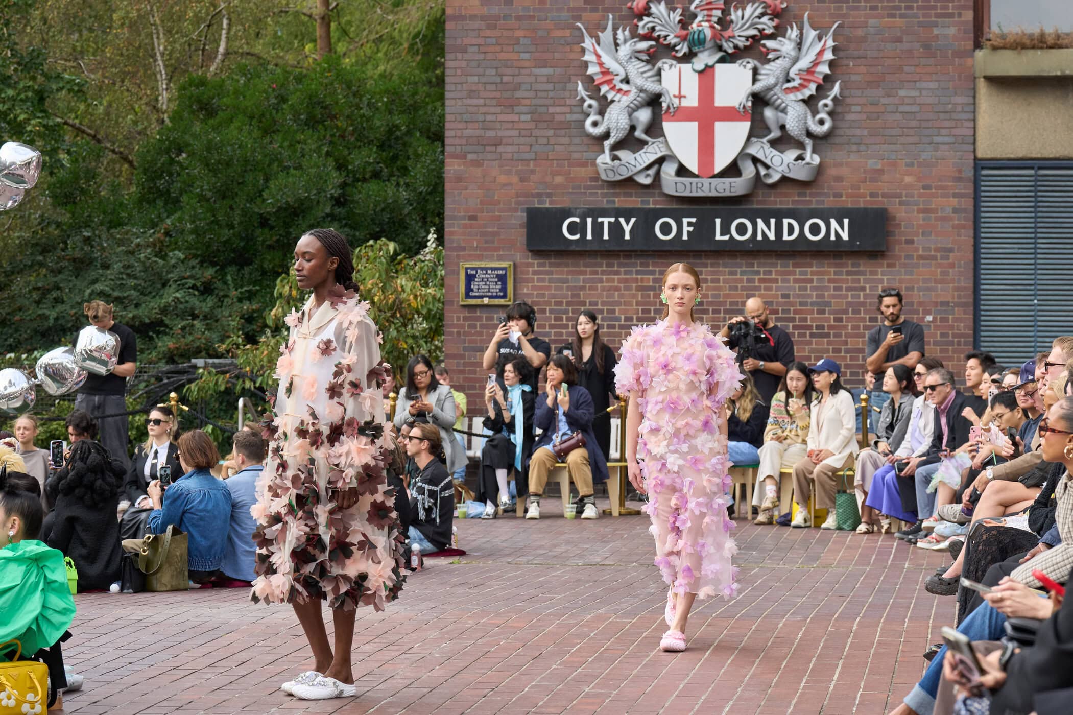 Susan Fang Spring 2027 Fashion Show Atmosphere