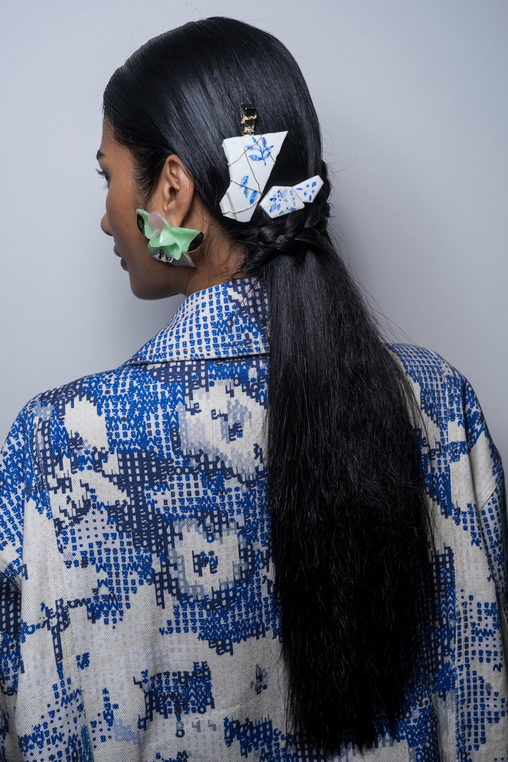 Susan Fang Spring 2027 Fashion Show Backstage