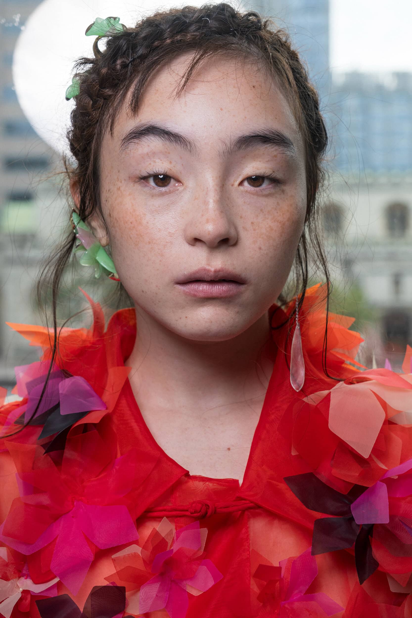 Susan Fang Spring 2027 Fashion Show Backstage