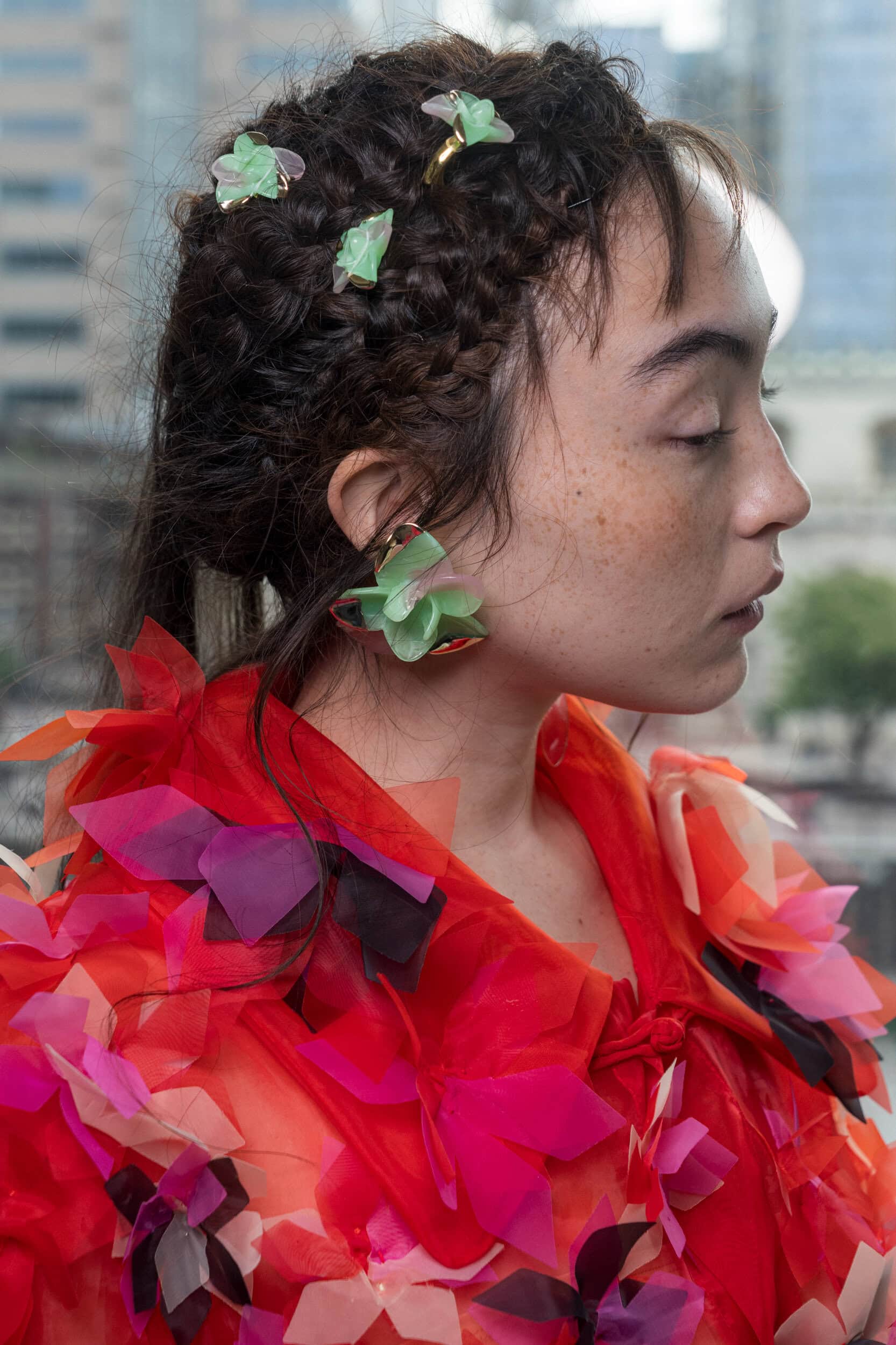 Susan Fang Spring 2027 Fashion Show Backstage