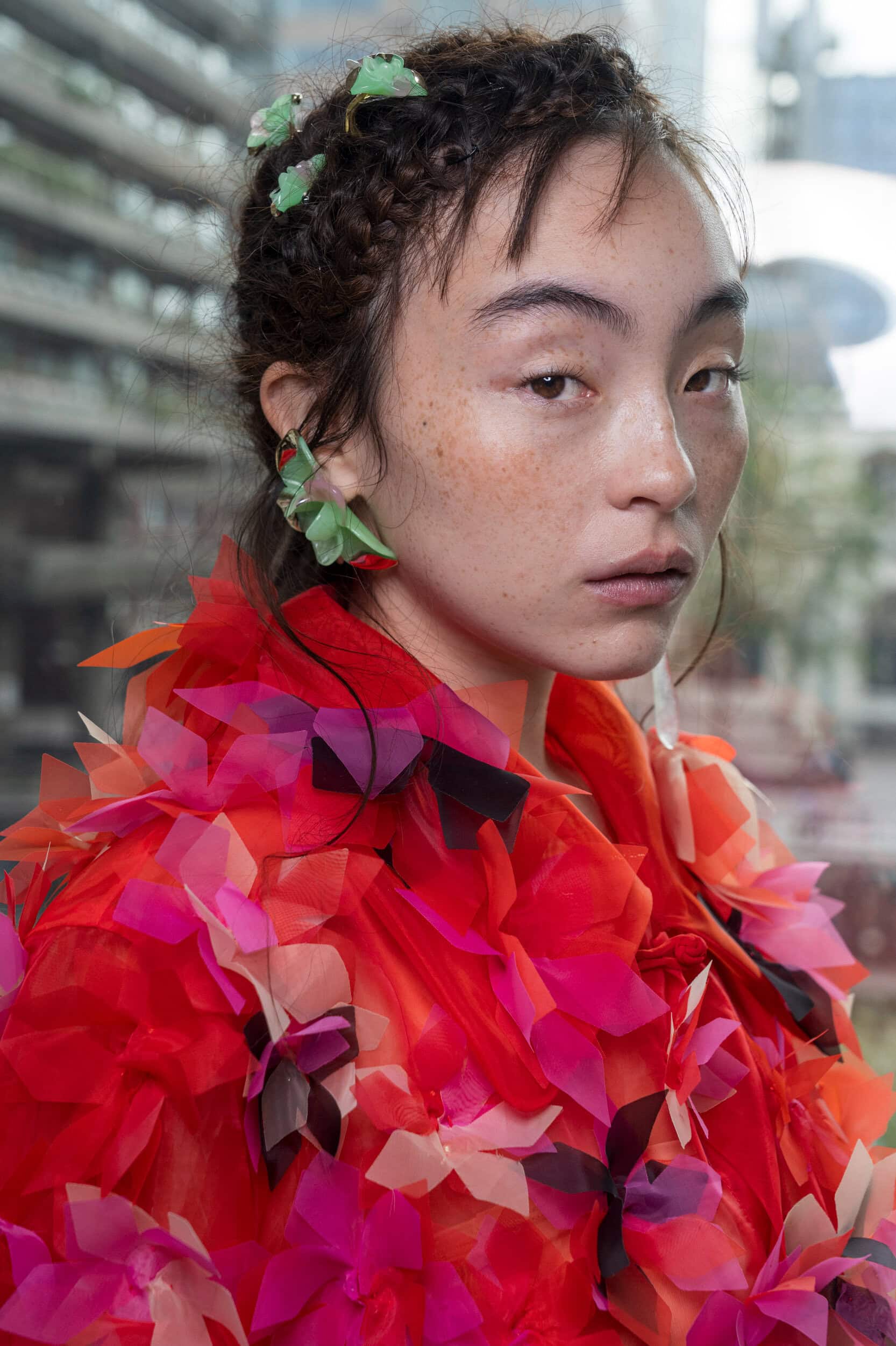 Susan Fang Spring 2027 Fashion Show Backstage
