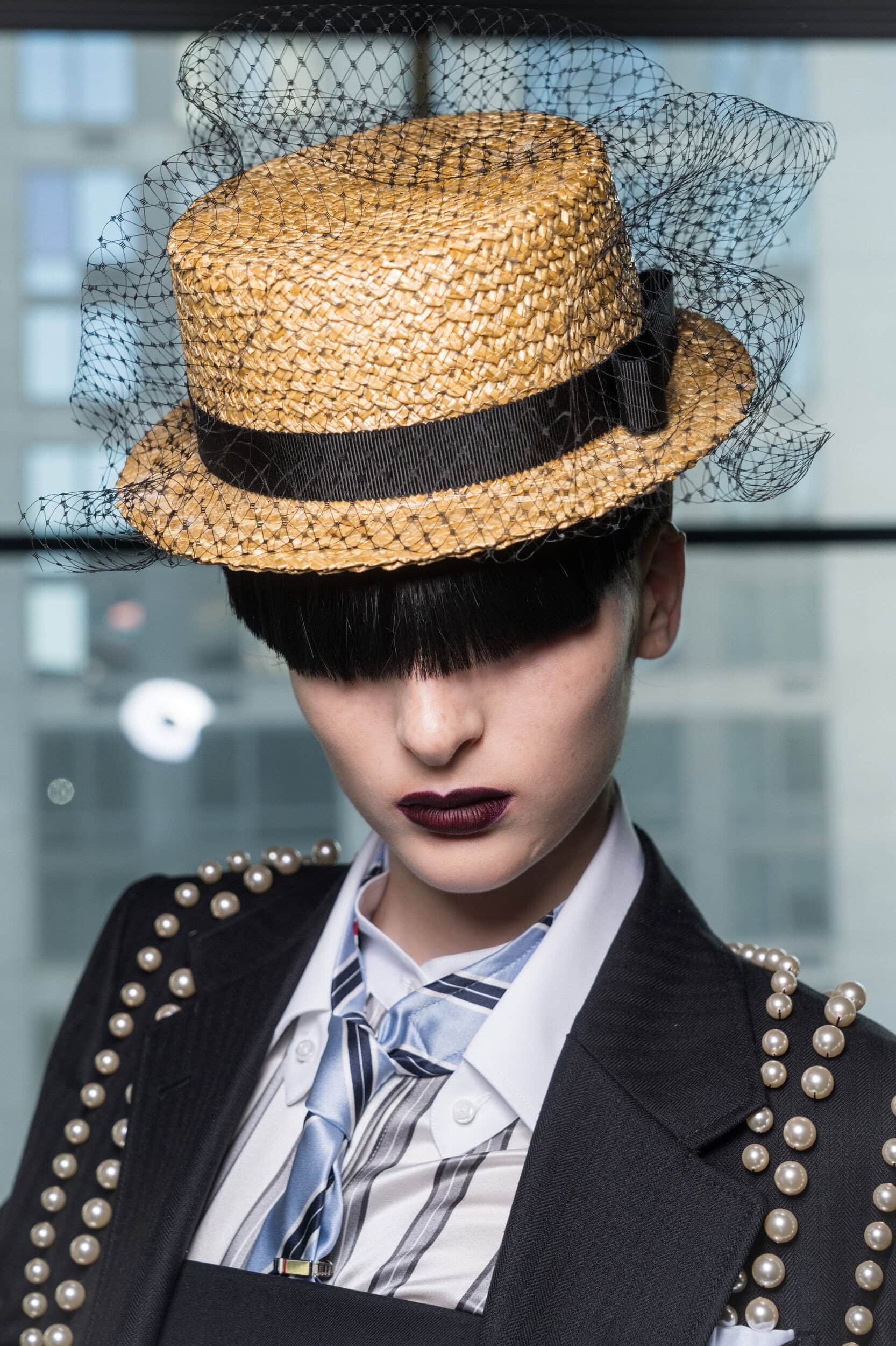 Thom Browne Spring 2027 Fashion Show Backstage