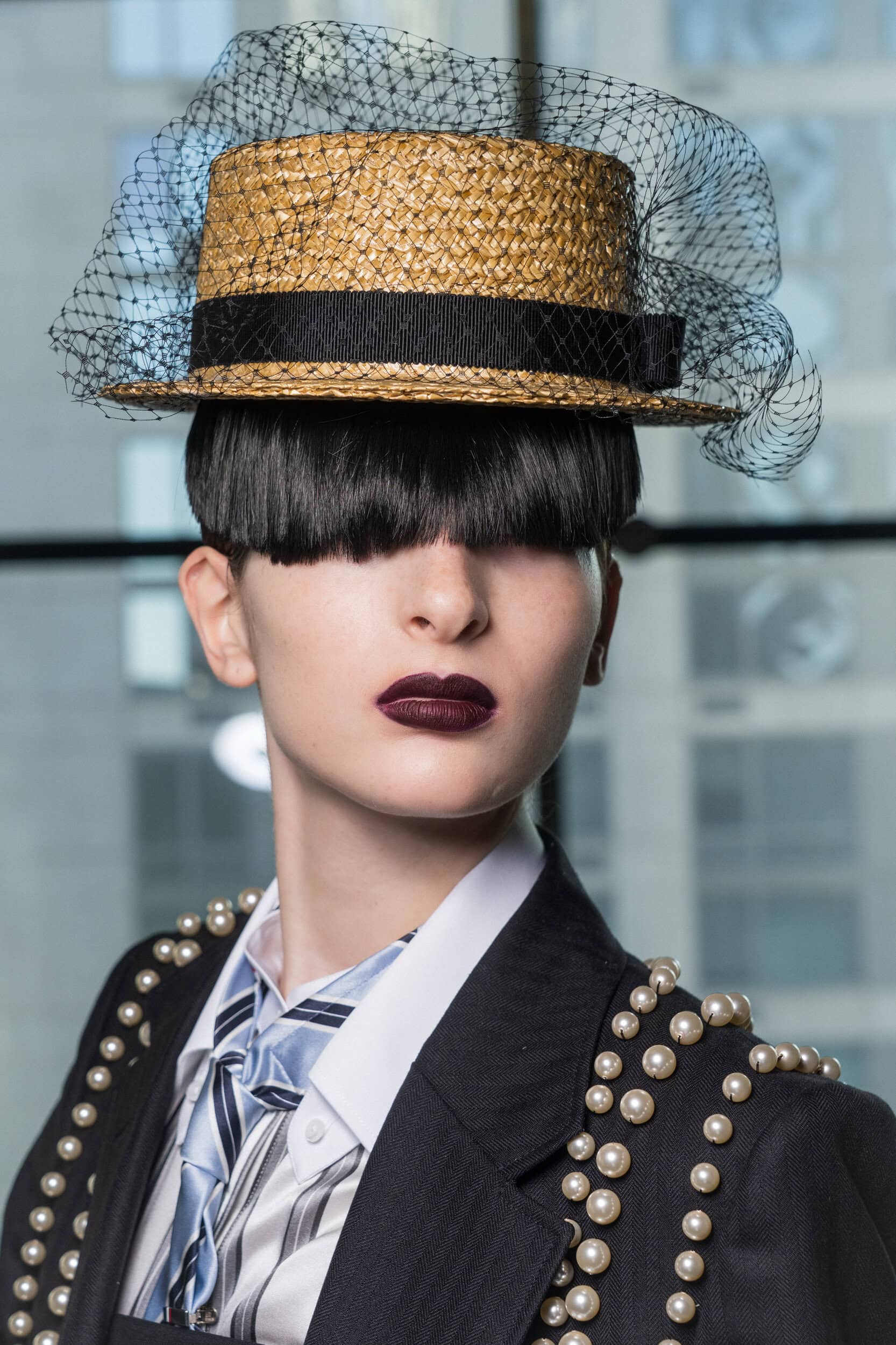 Thom Browne Spring 2027 Fashion Show Backstage