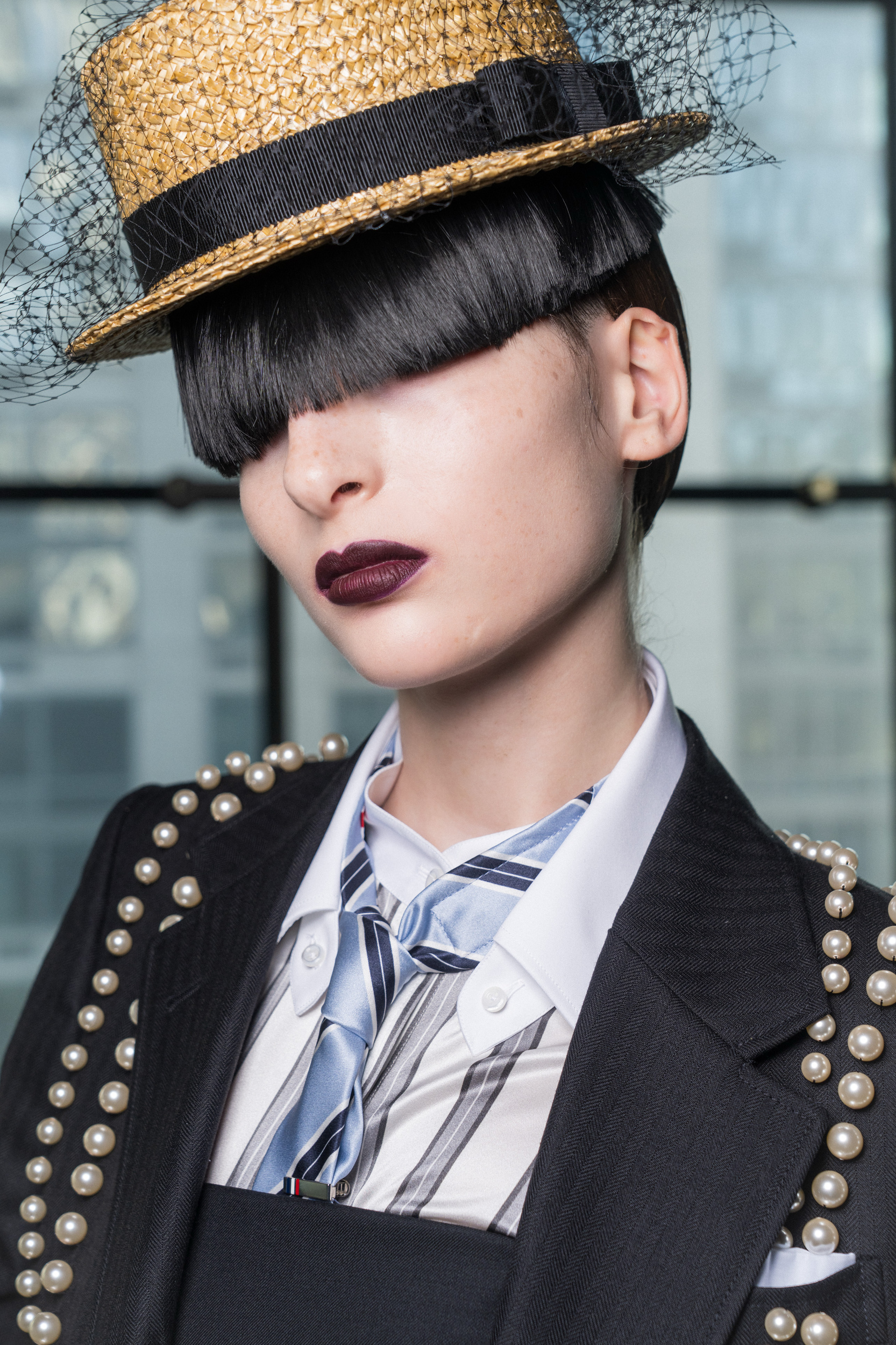 Thom Browne Spring 2027 Fashion Show Backstage