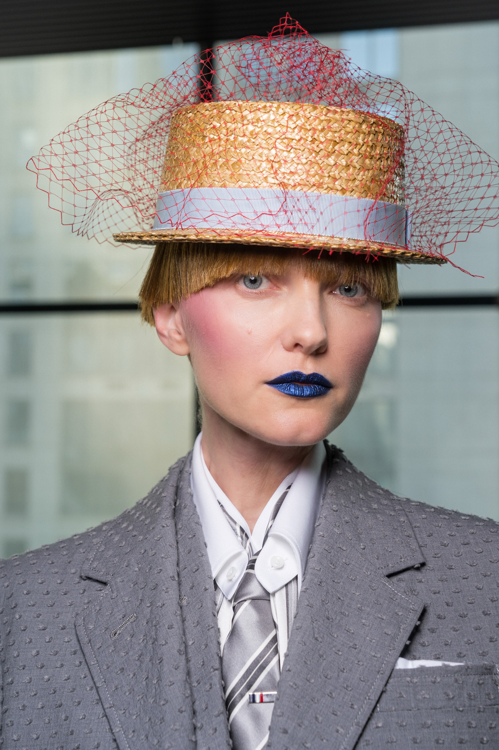 Thom Browne Spring 2027 Fashion Show Backstage