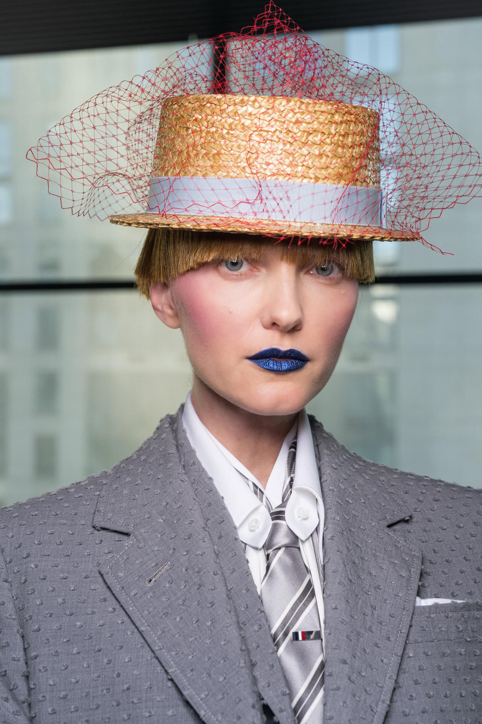 Thom Browne Spring 2027 Fashion Show Backstage