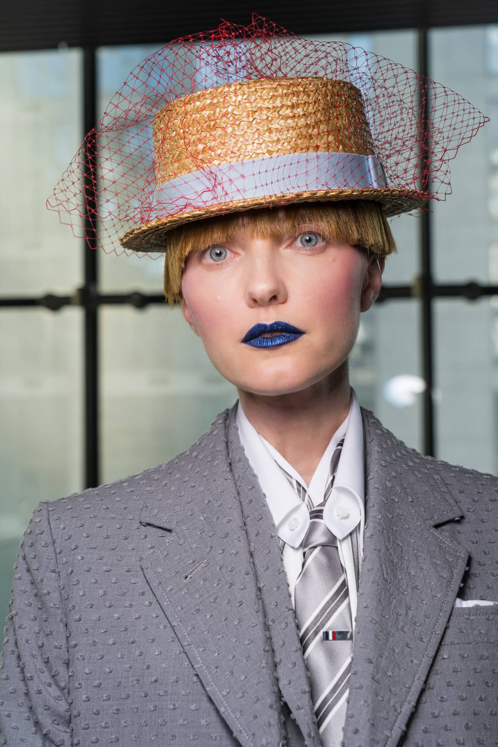 Thom Browne Spring 2027 Fashion Show Backstage
