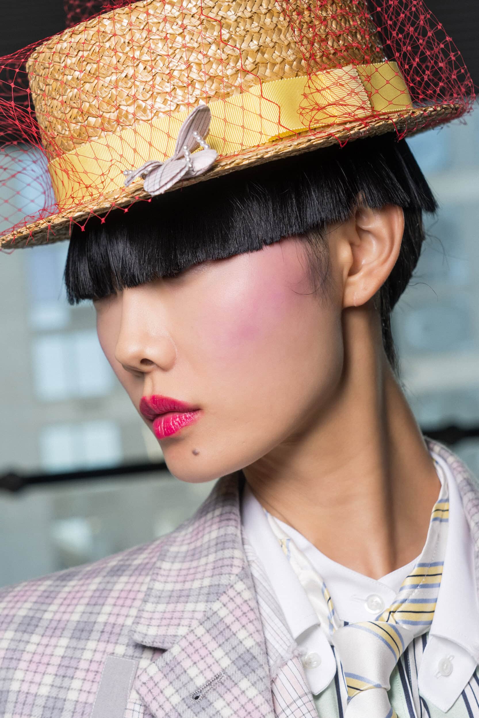 Thom Browne Spring 2027 Fashion Show Backstage