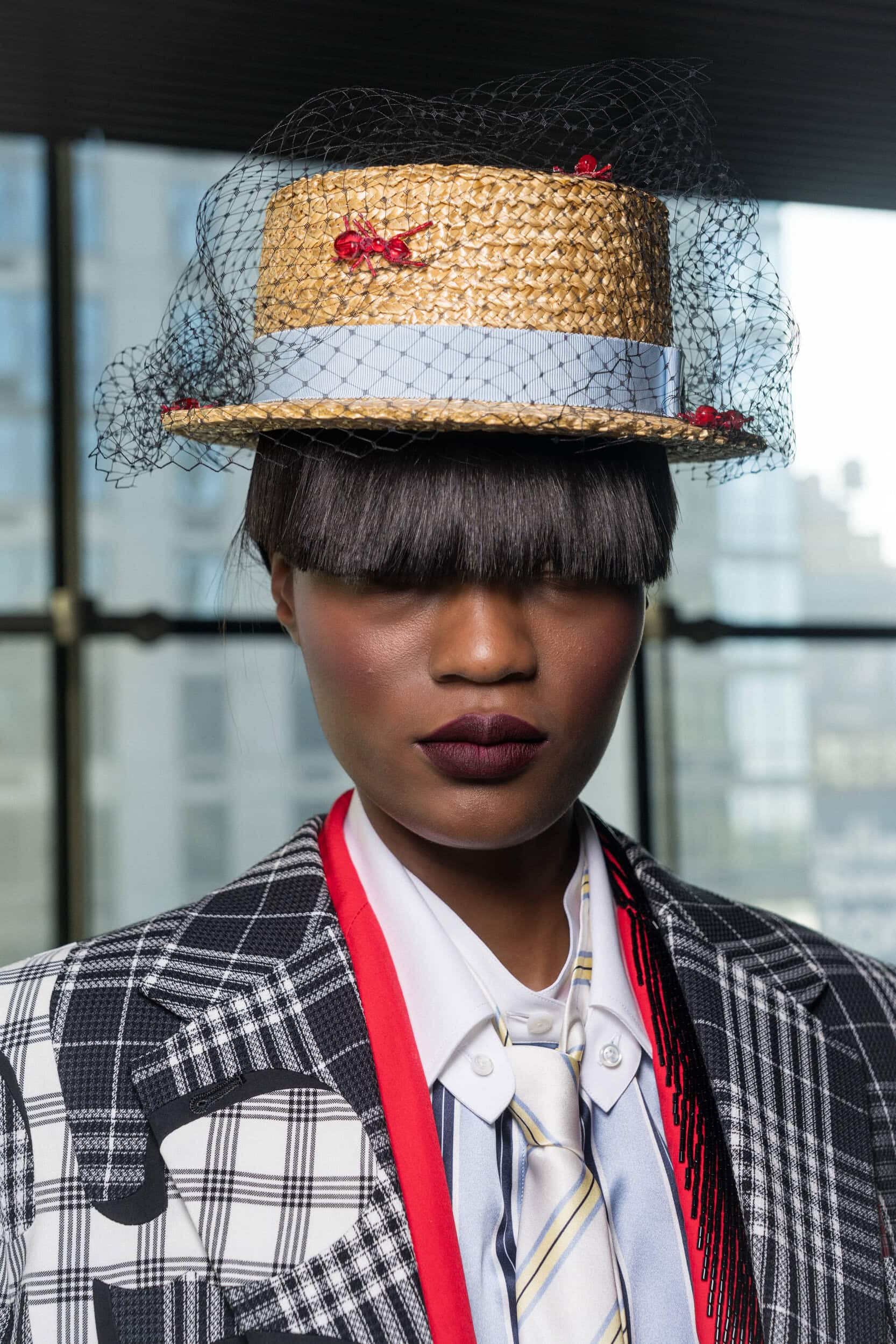 Thom Browne Spring 2027 Fashion Show Backstage