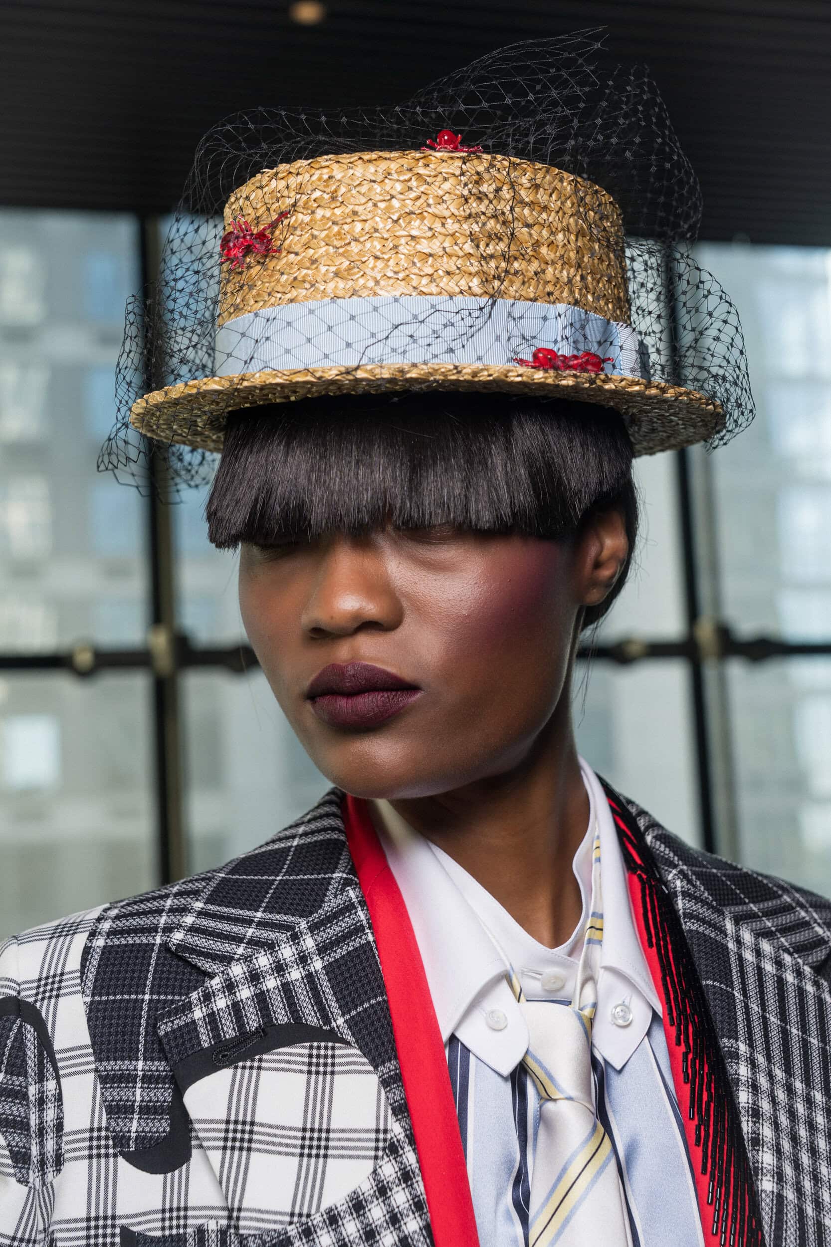 Thom Browne Spring 2027 Fashion Show Backstage