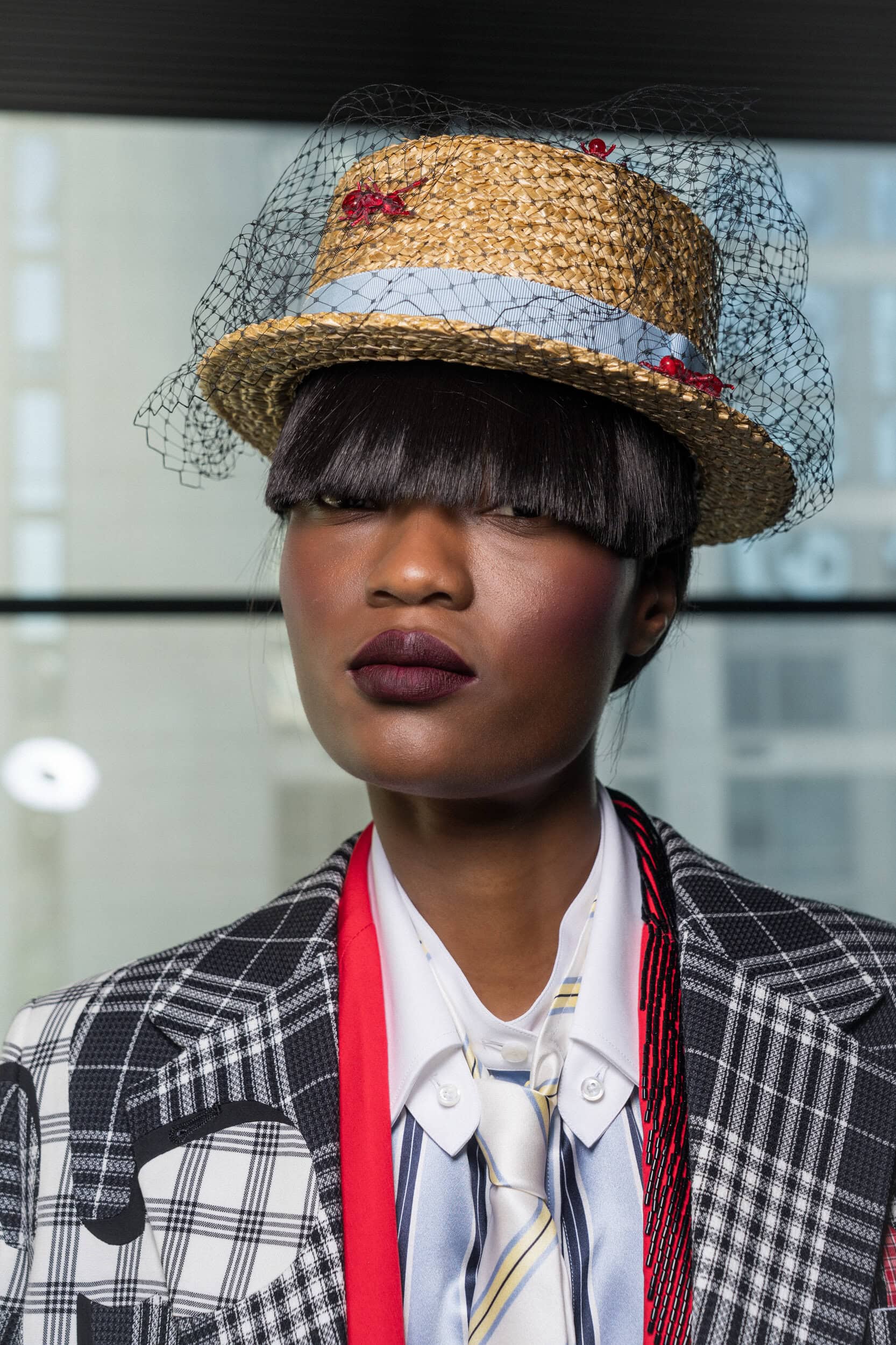 Thom Browne Spring 2027 Fashion Show Backstage