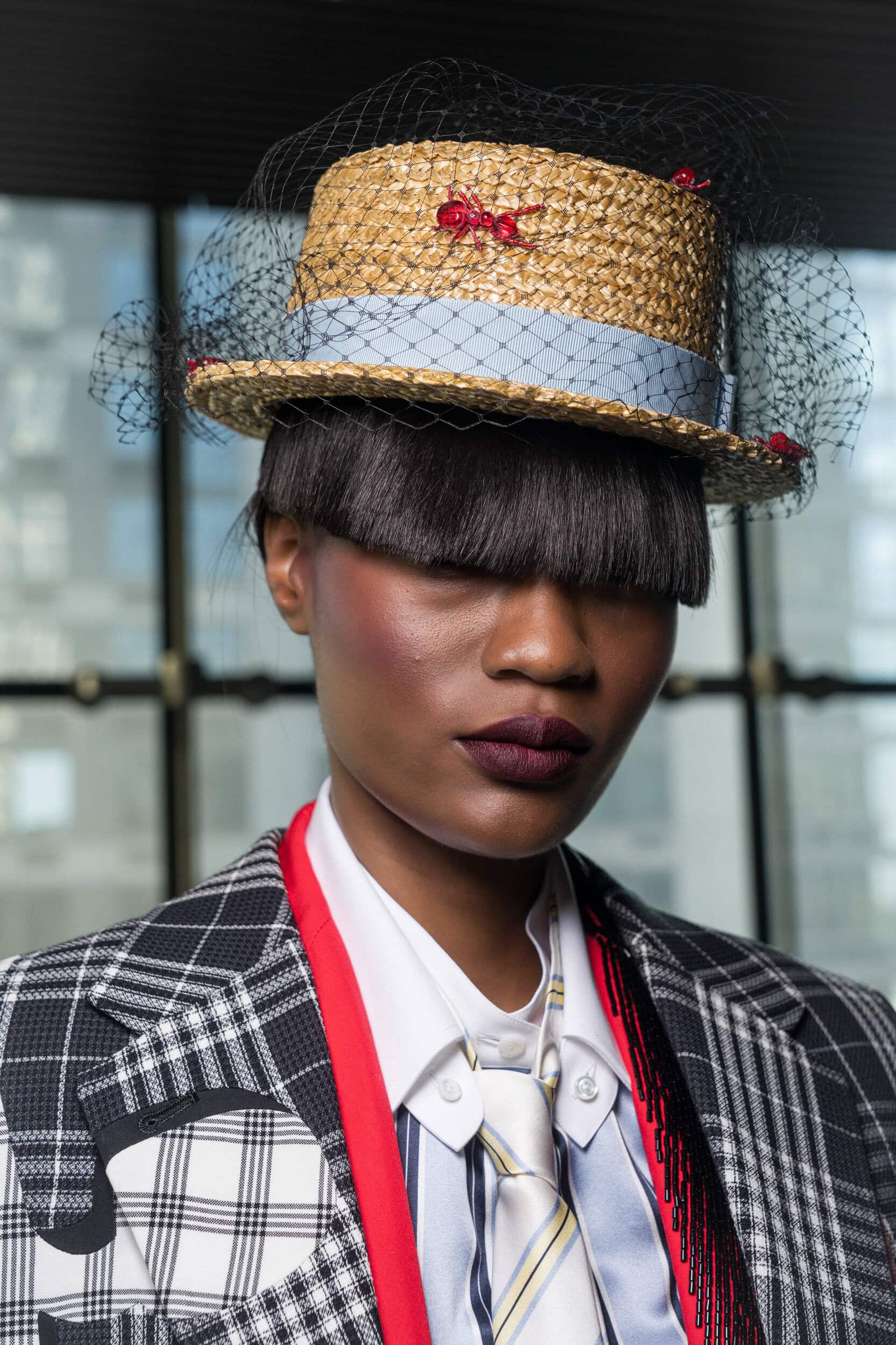 Thom Browne Spring 2027 Fashion Show Backstage