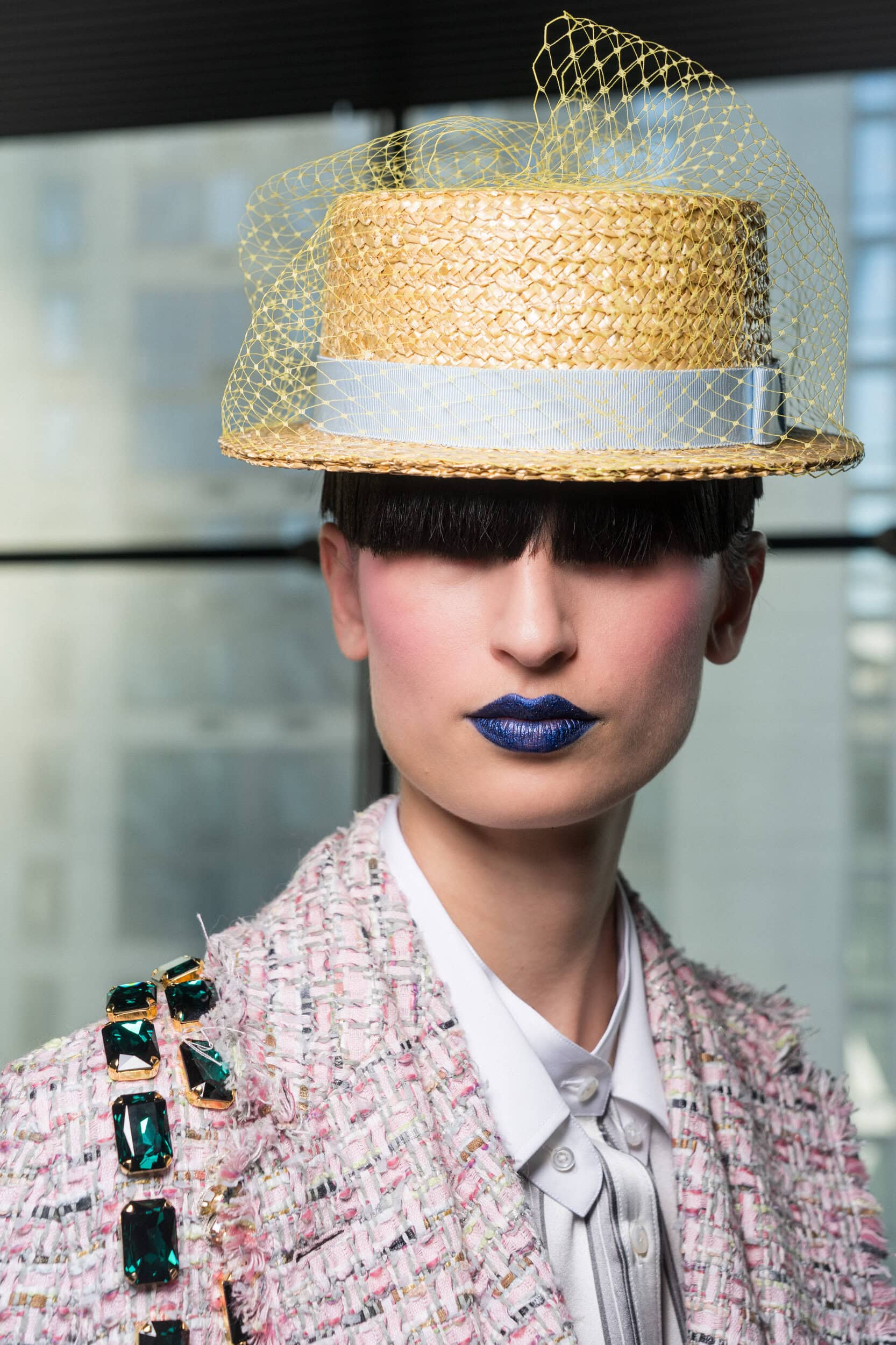 Thom Browne Spring 2027 Fashion Show Backstage