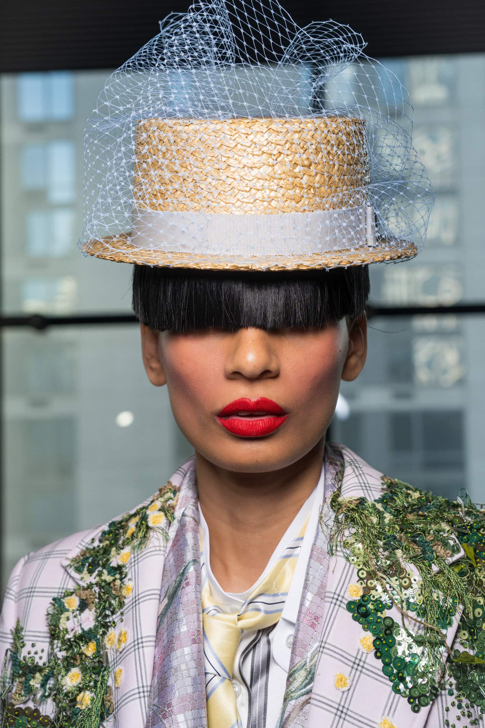 Thom Browne Spring 2027 Fashion Show Backstage