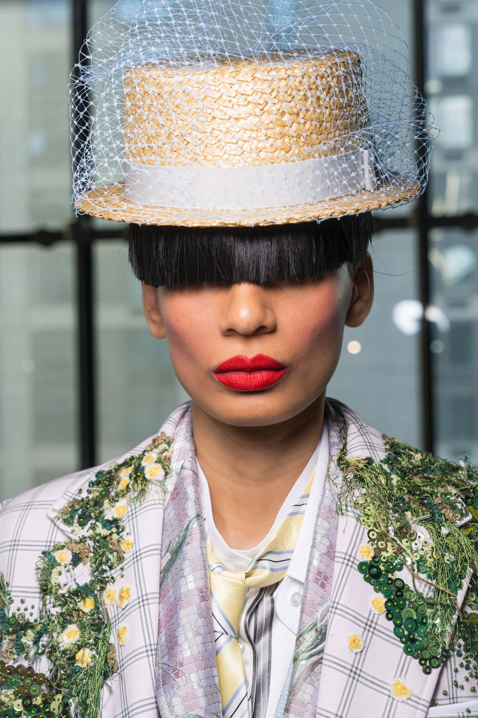 Thom Browne Spring 2027 Fashion Show Backstage