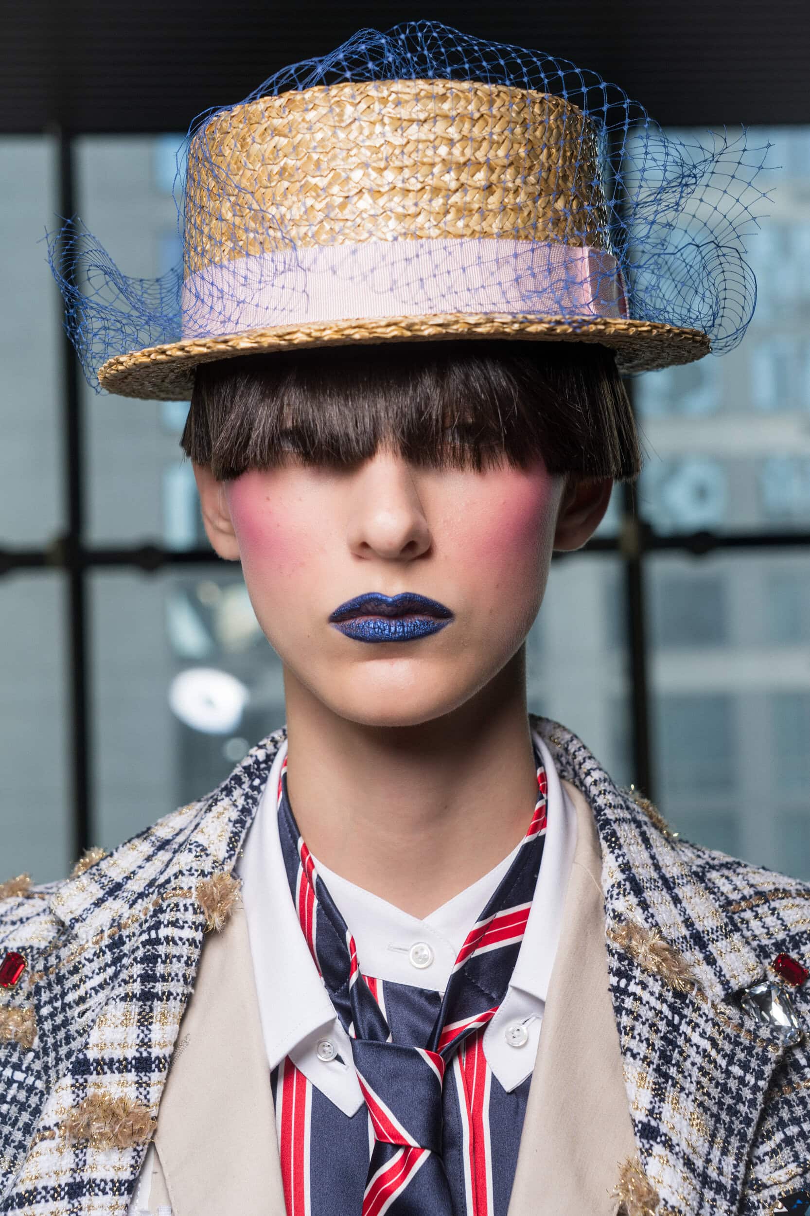 Thom Browne Spring 2027 Fashion Show Backstage