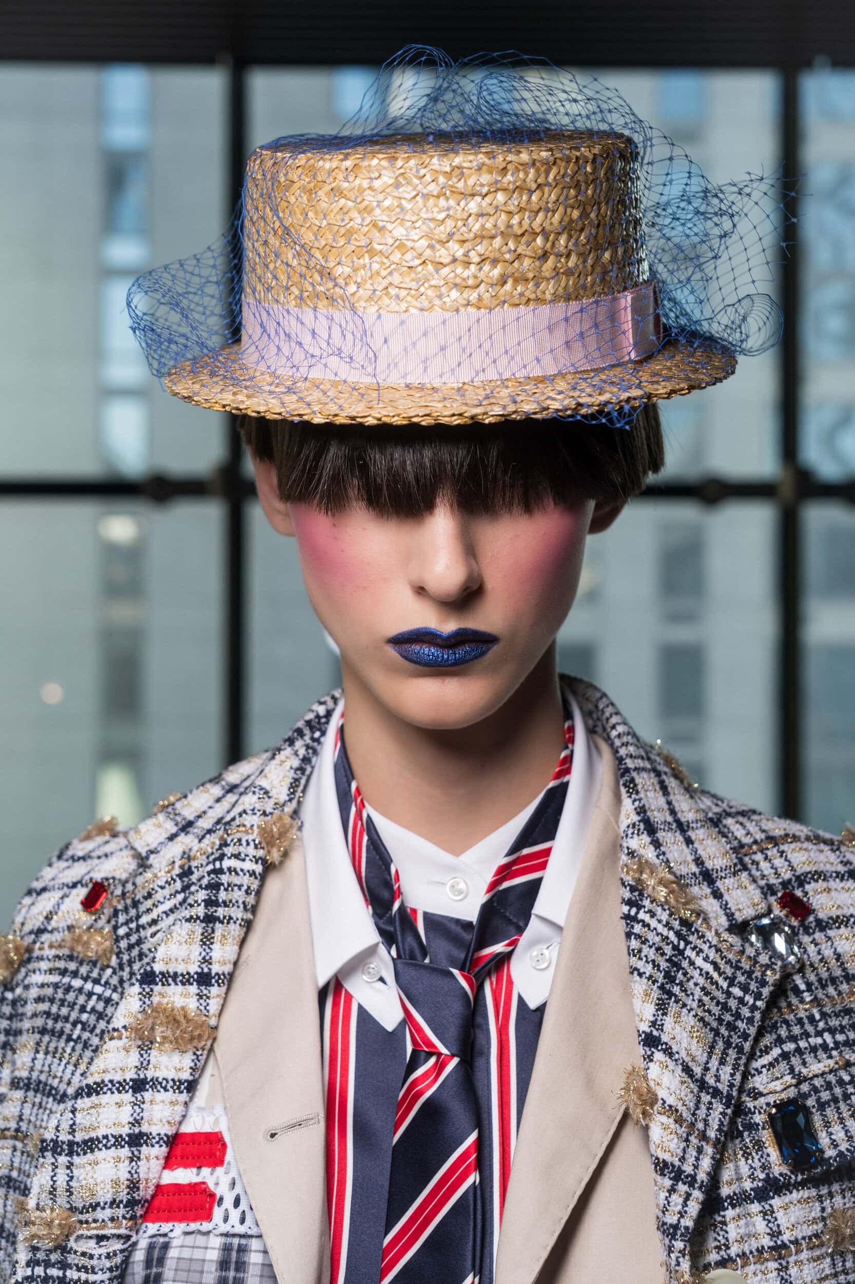 Thom Browne Spring 2027 Fashion Show Backstage