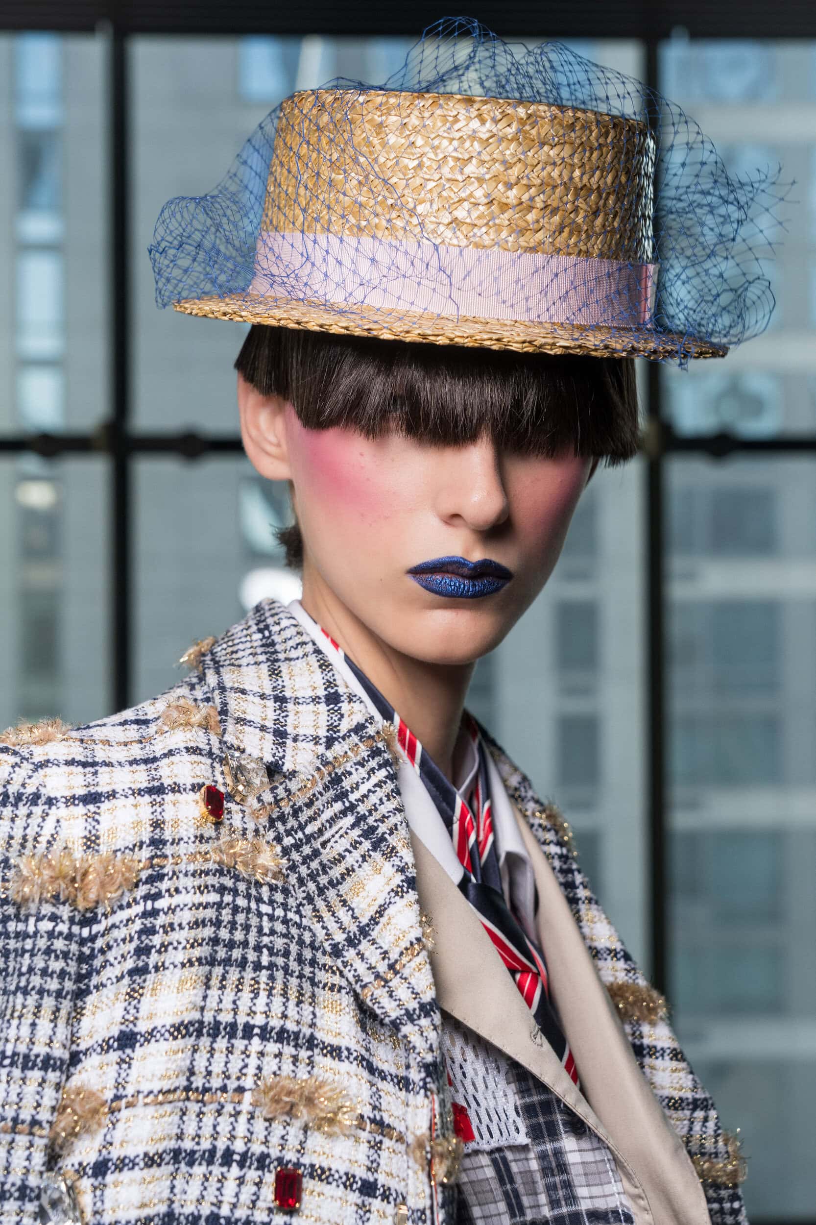 Thom Browne Spring 2027 Fashion Show Backstage