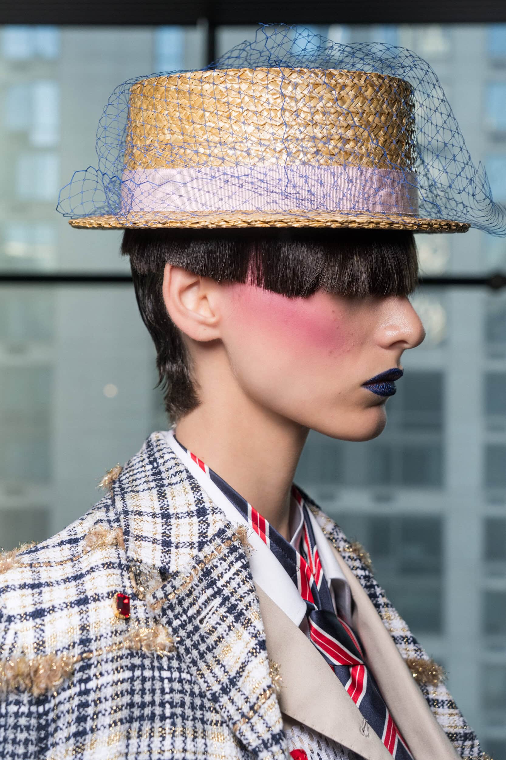 Thom Browne Spring 2027 Fashion Show Backstage