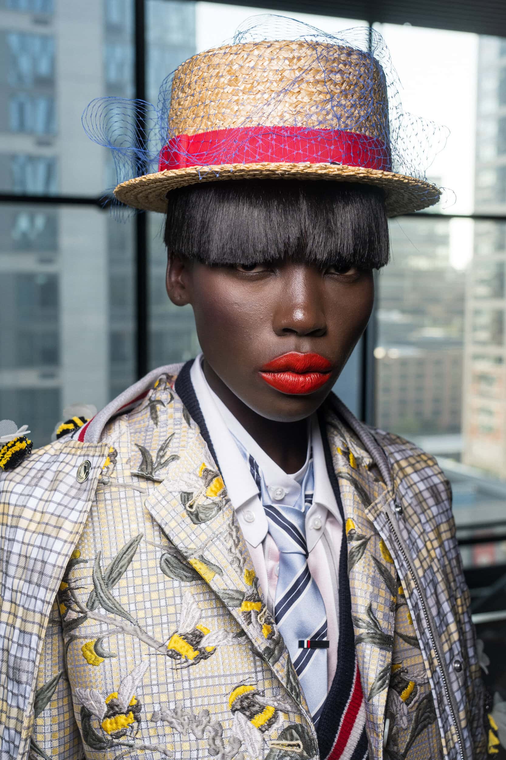 Thom Browne Spring 2027 Fashion Show Backstage