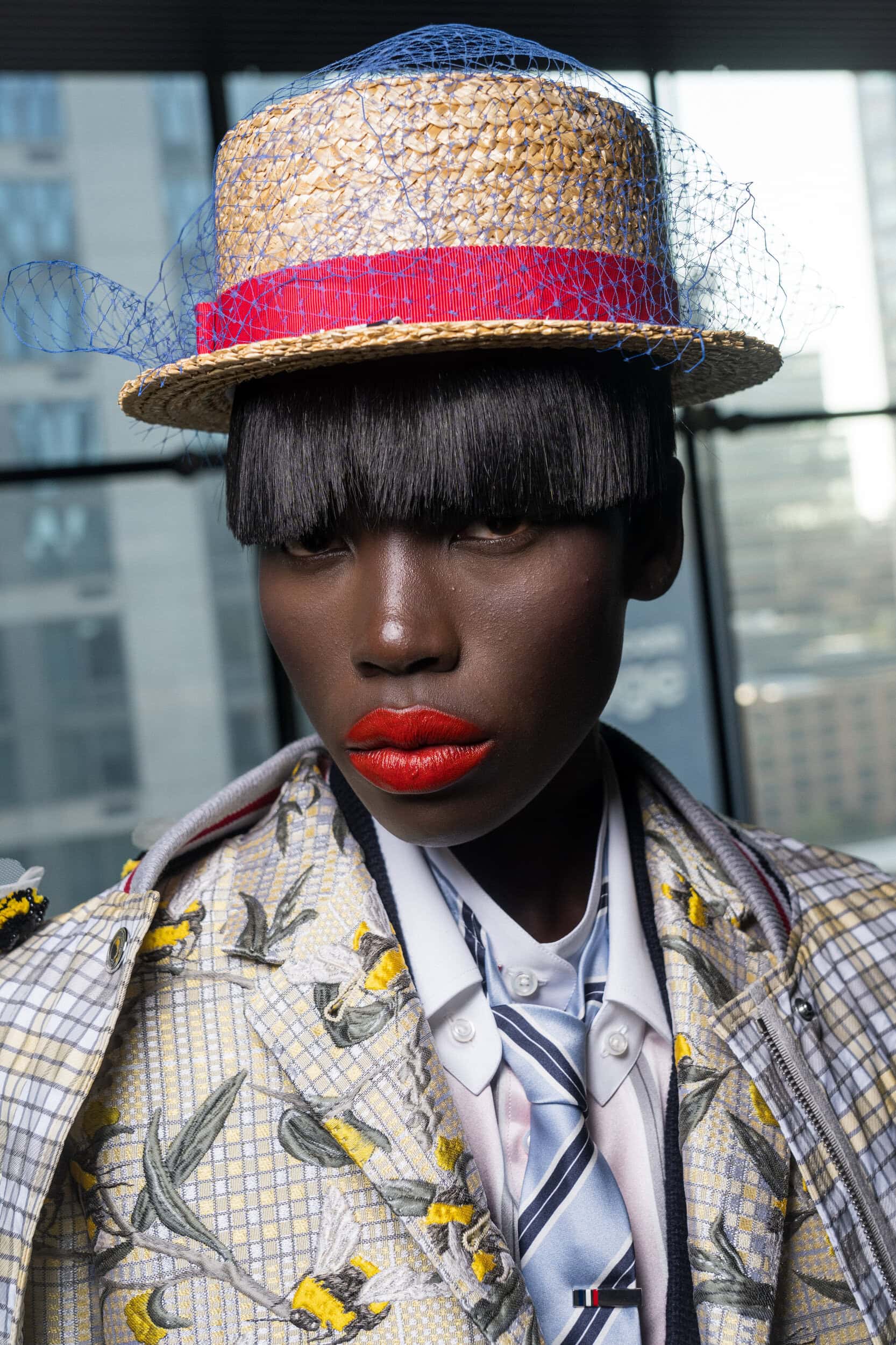 Thom Browne Spring 2027 Fashion Show Backstage