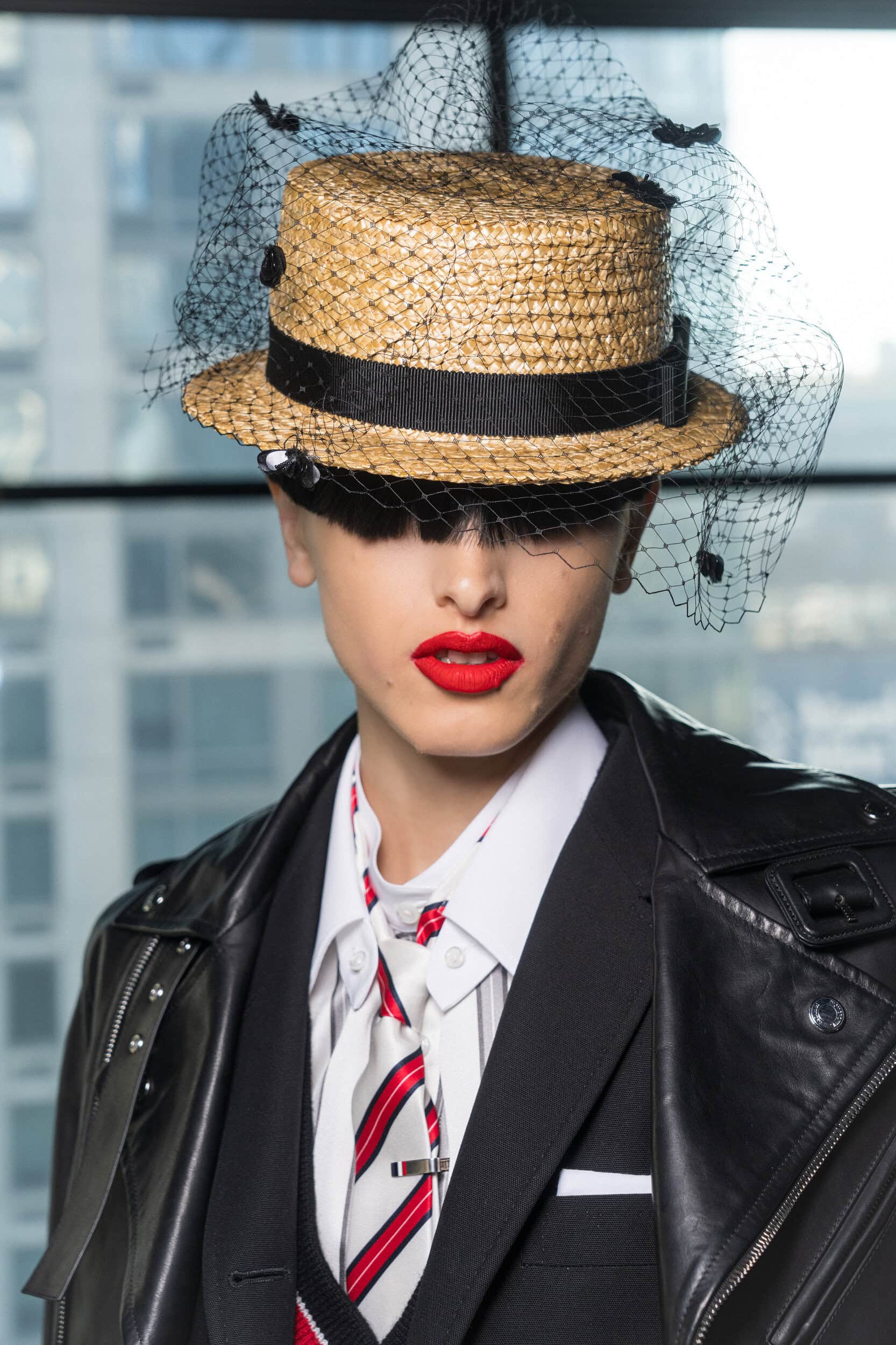 Thom Browne Spring 2027 Fashion Show Backstage
