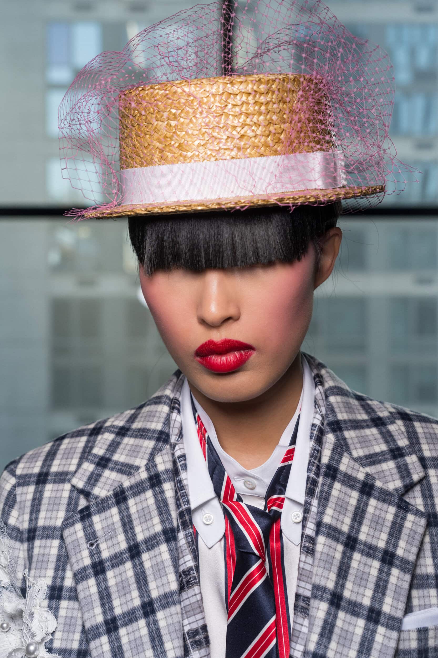 Thom Browne Spring 2027 Fashion Show Backstage