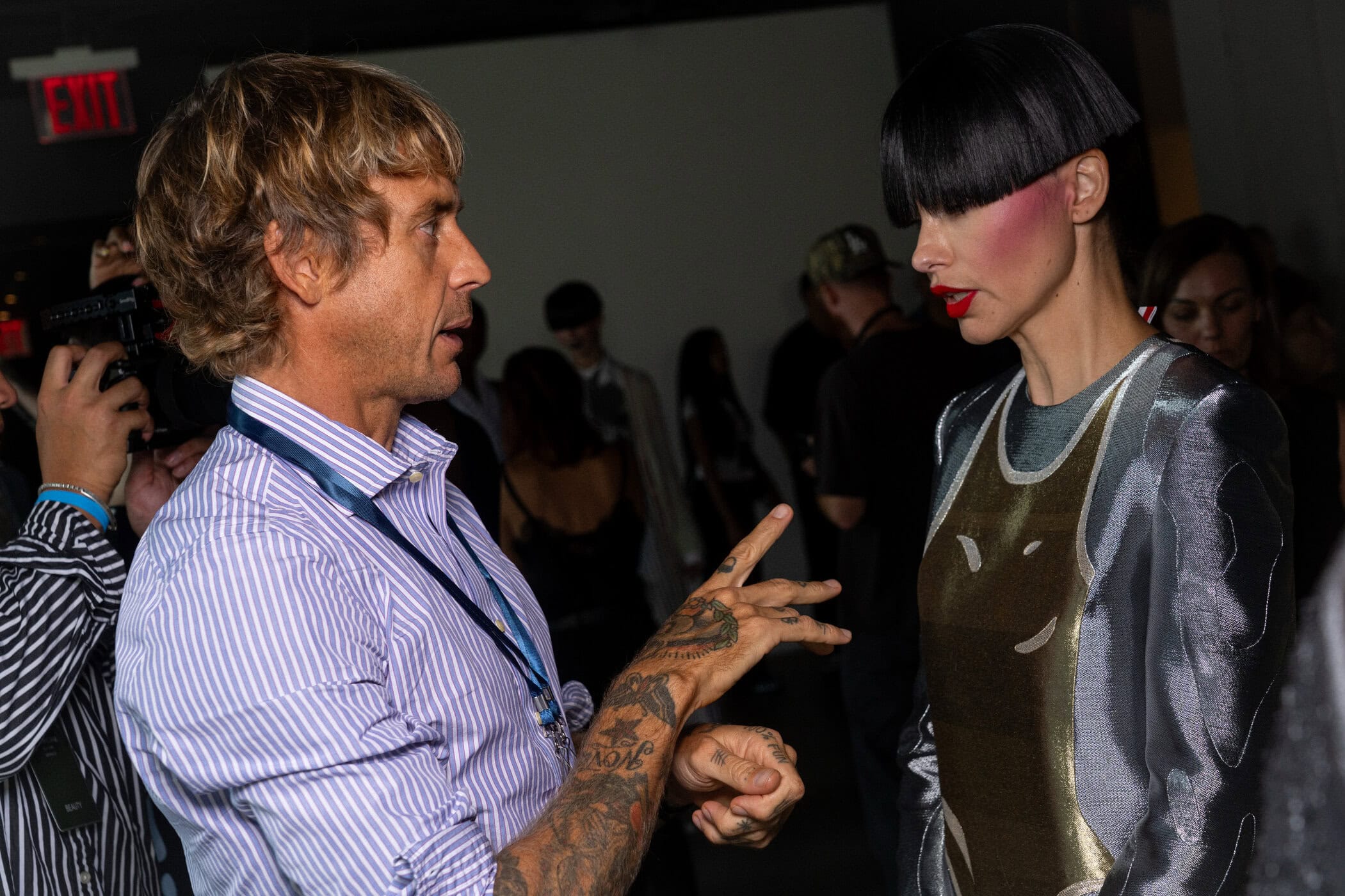Thom Browne Spring 2027 Fashion Show Backstage