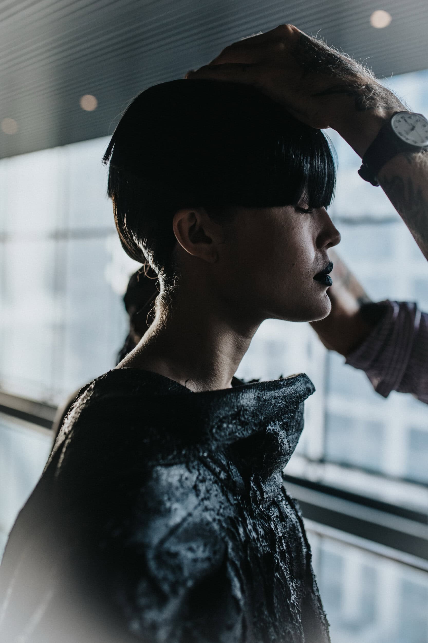 Thom Browne Spring 2027 Fashion Show Backstage