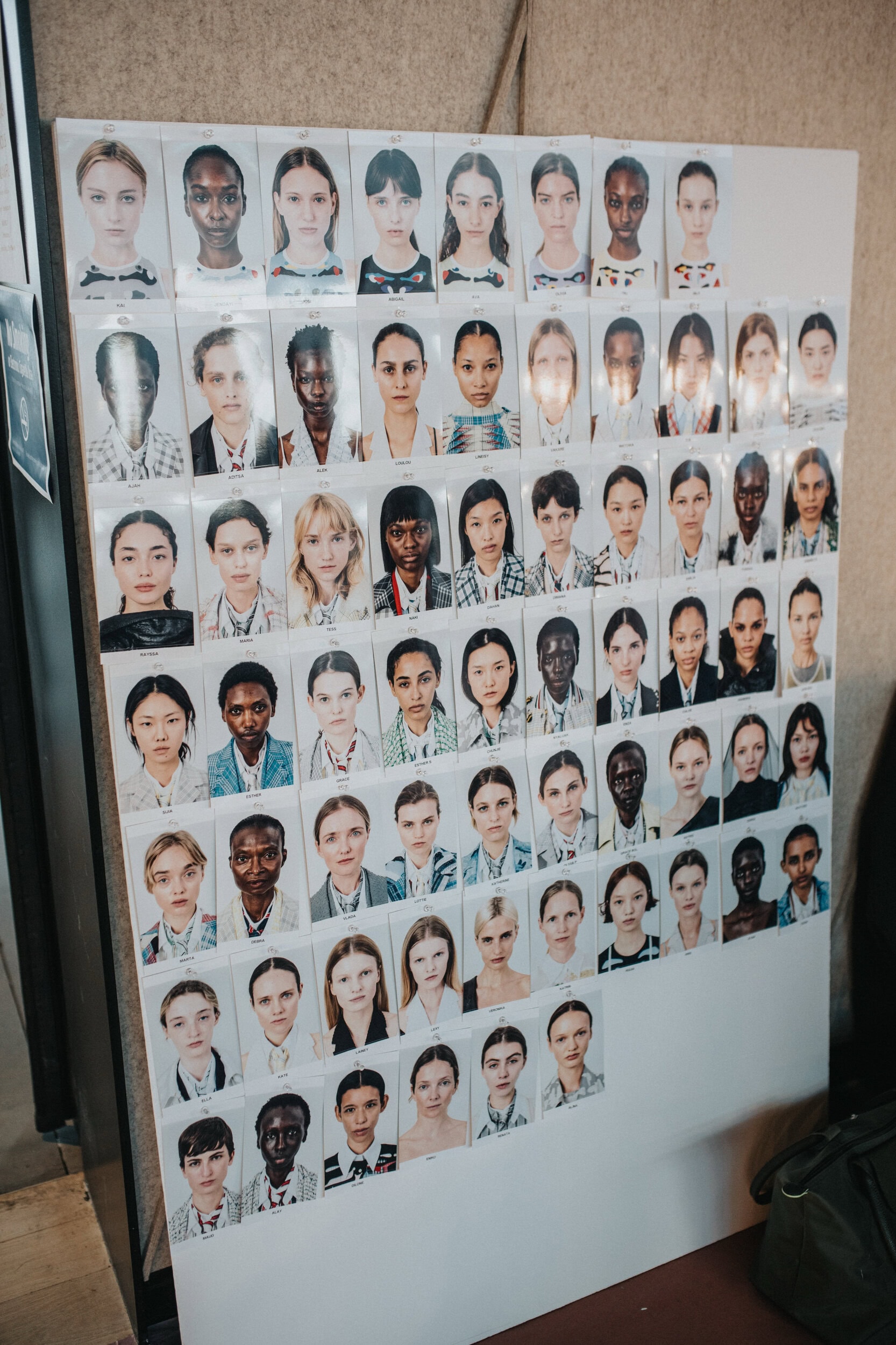 Thom Browne Spring 2027 Fashion Show Backstage
