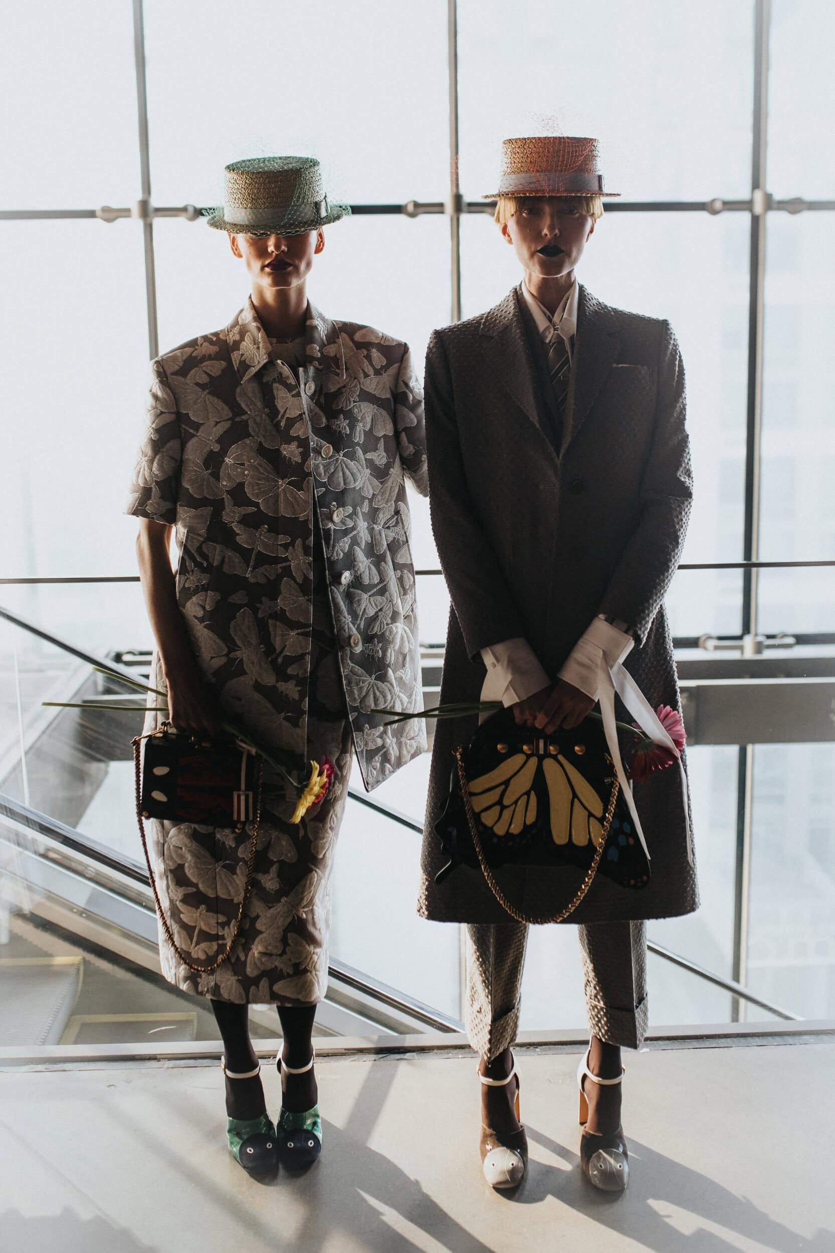 Thom Browne Spring 2027 Fashion Show Backstage