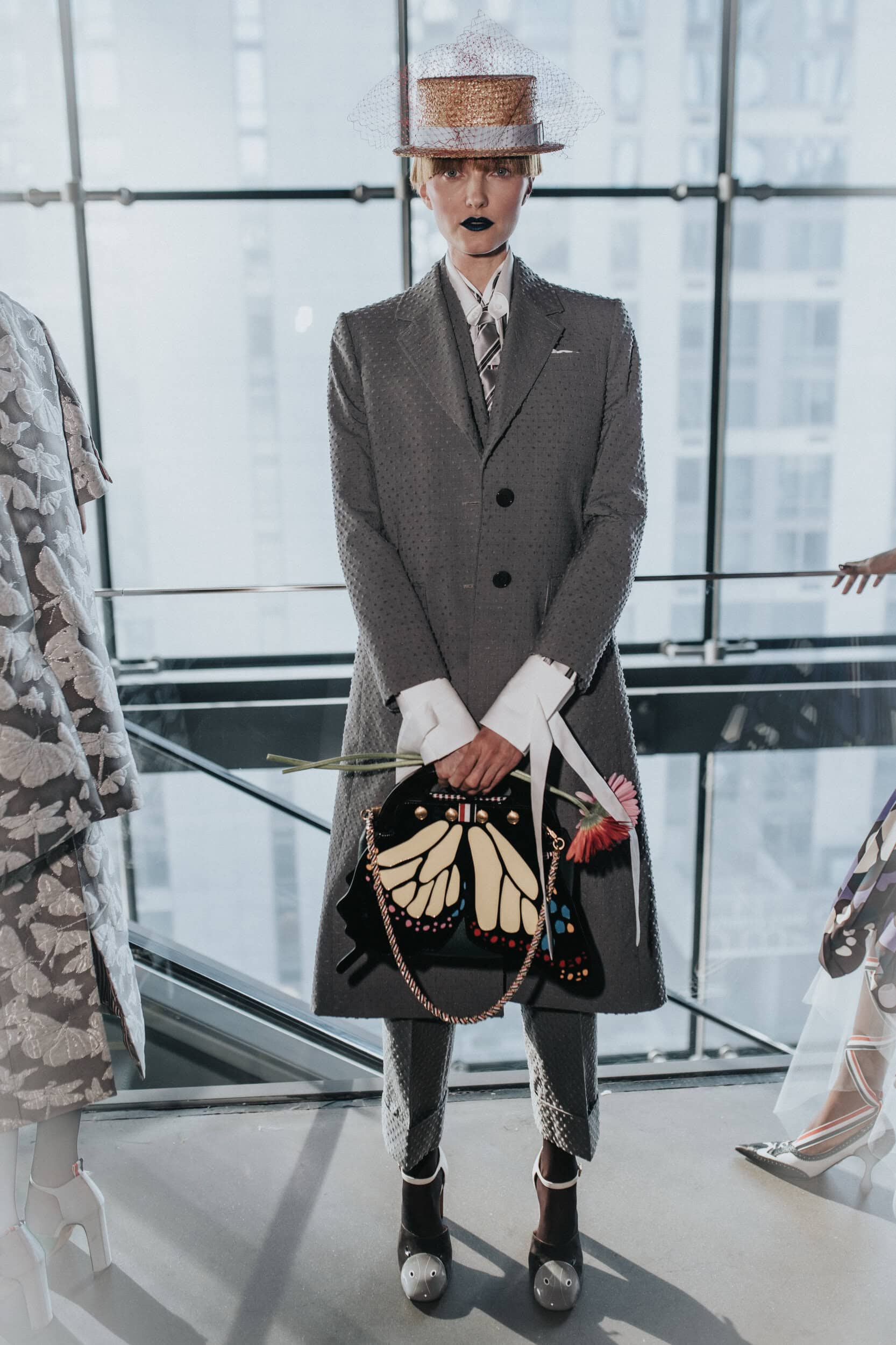 Thom Browne Spring 2027 Fashion Show Backstage