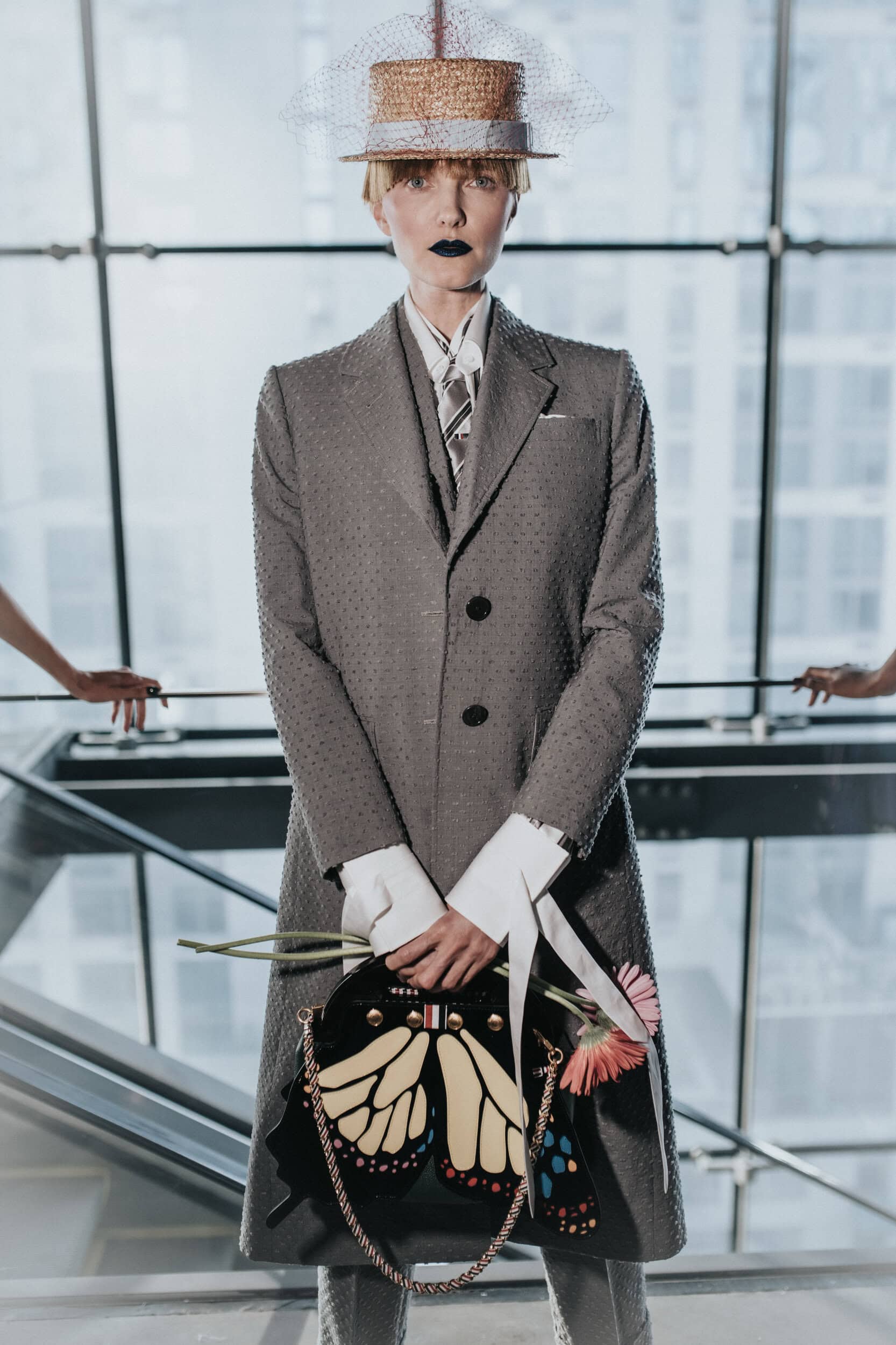 Thom Browne Spring 2027 Fashion Show Backstage