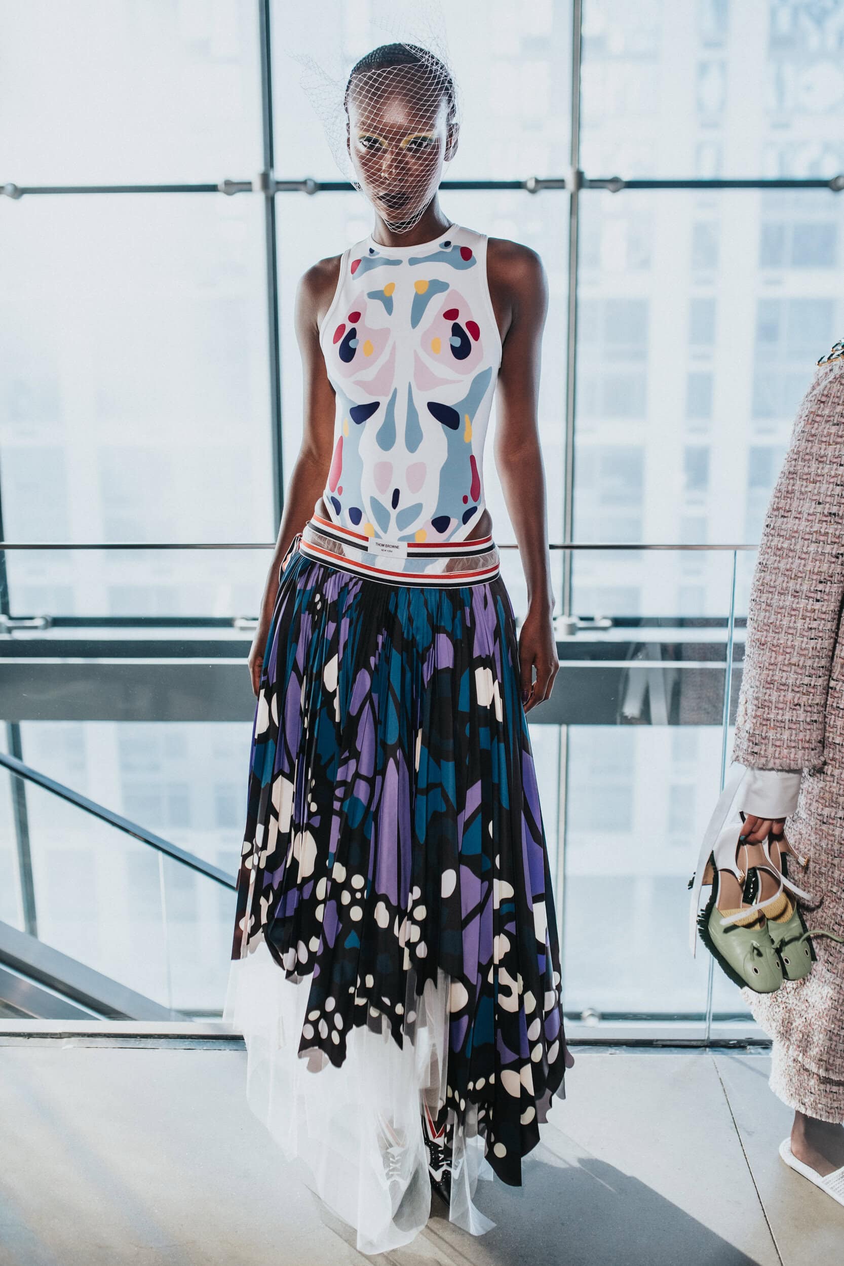Thom Browne Spring 2027 Fashion Show Backstage