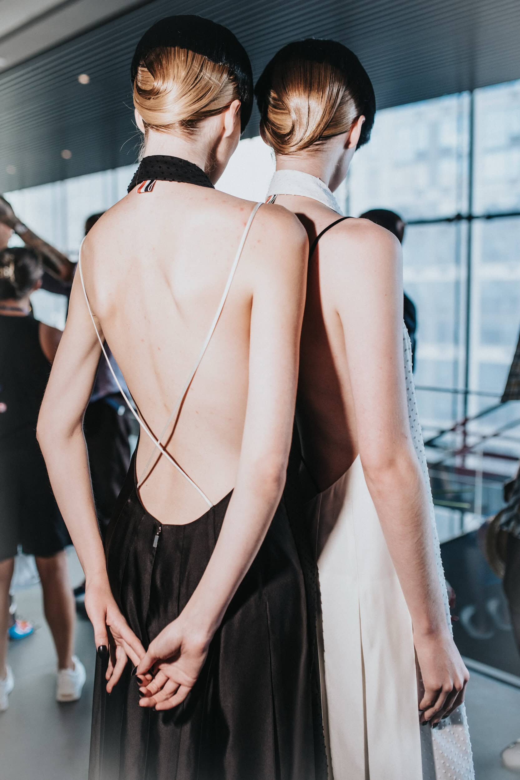 Thom Browne Spring 2027 Fashion Show Backstage