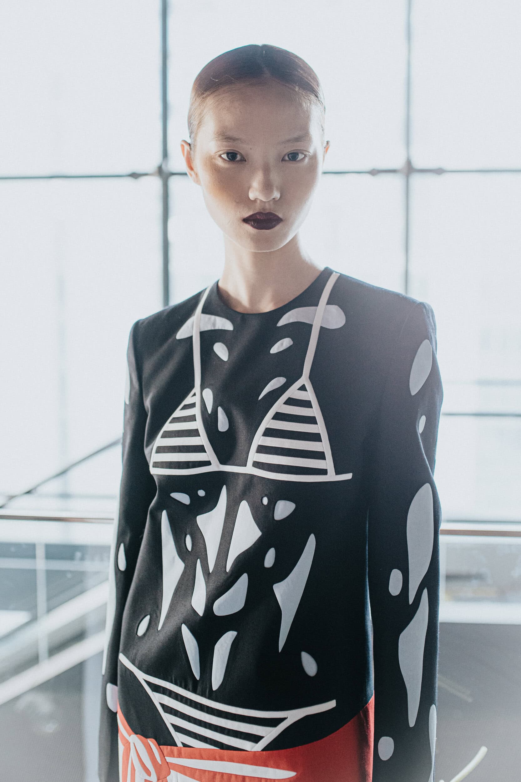 Thom Browne Spring 2027 Fashion Show Backstage