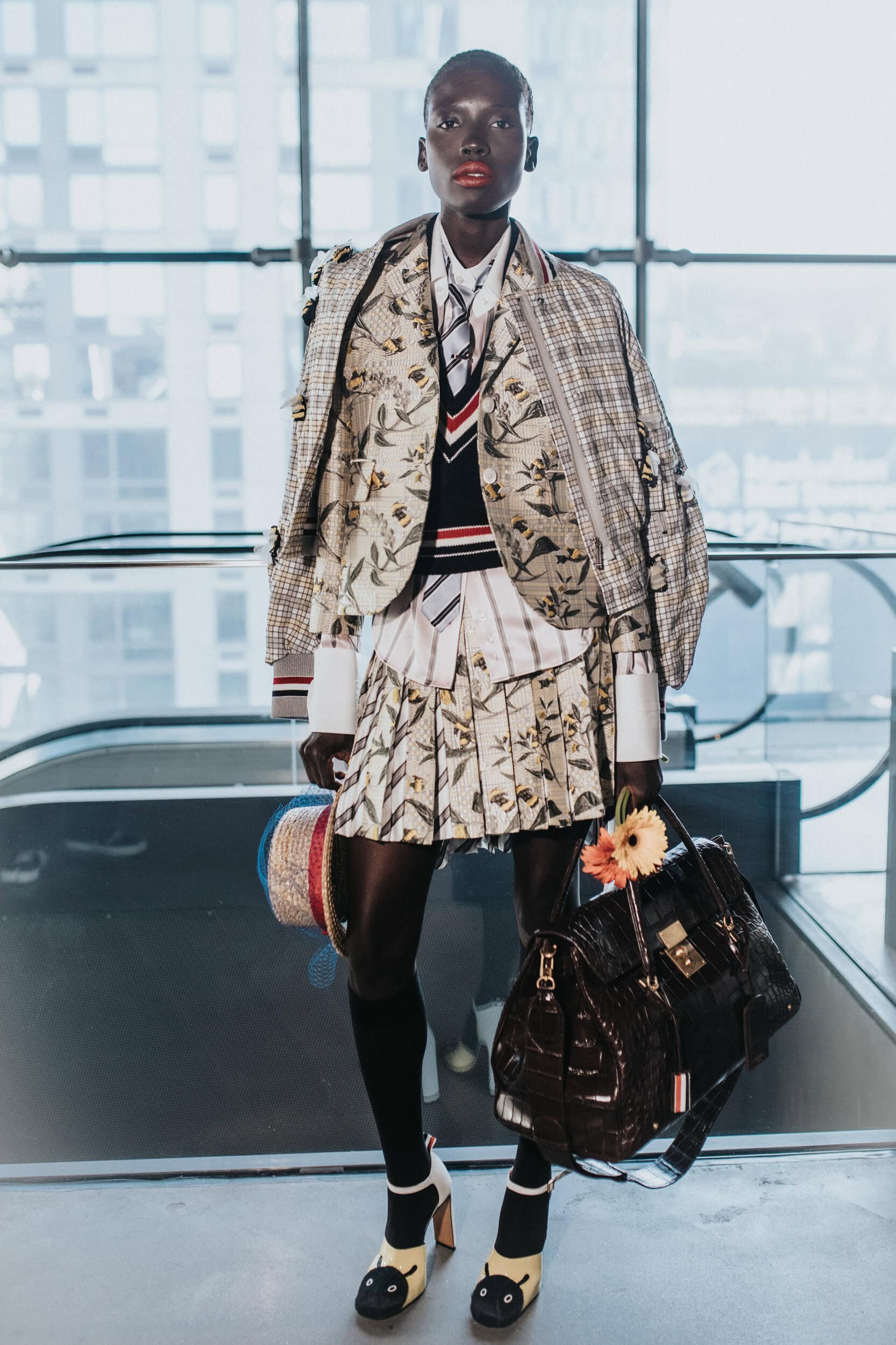 Thom Browne Spring 2027 Fashion Show Backstage