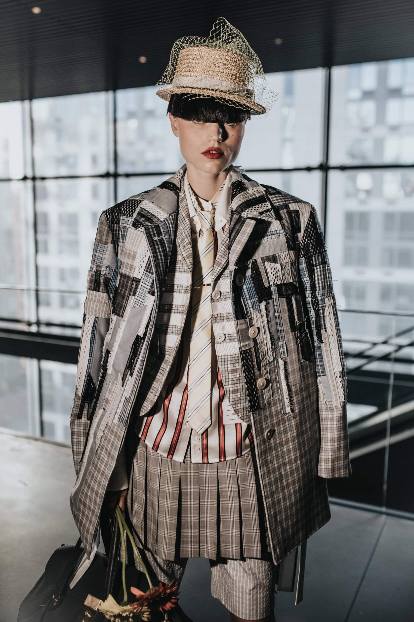 Thom Browne Spring 2027 Fashion Show Backstage