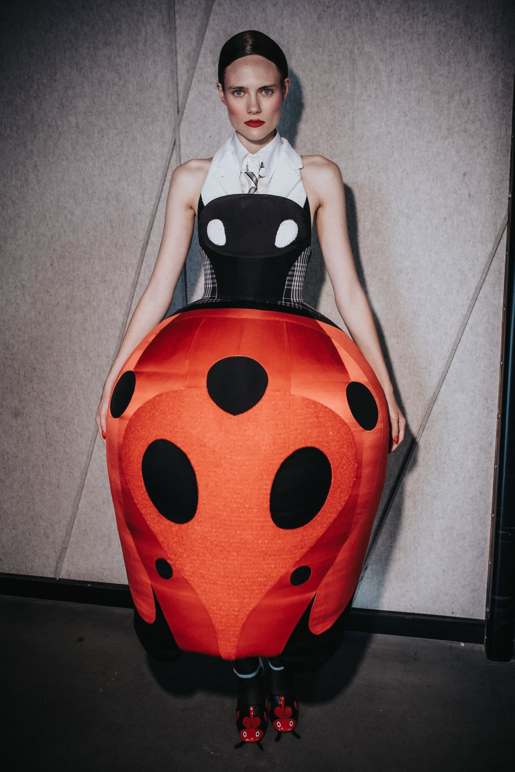 Thom Browne Spring 2027 Fashion Show Backstage