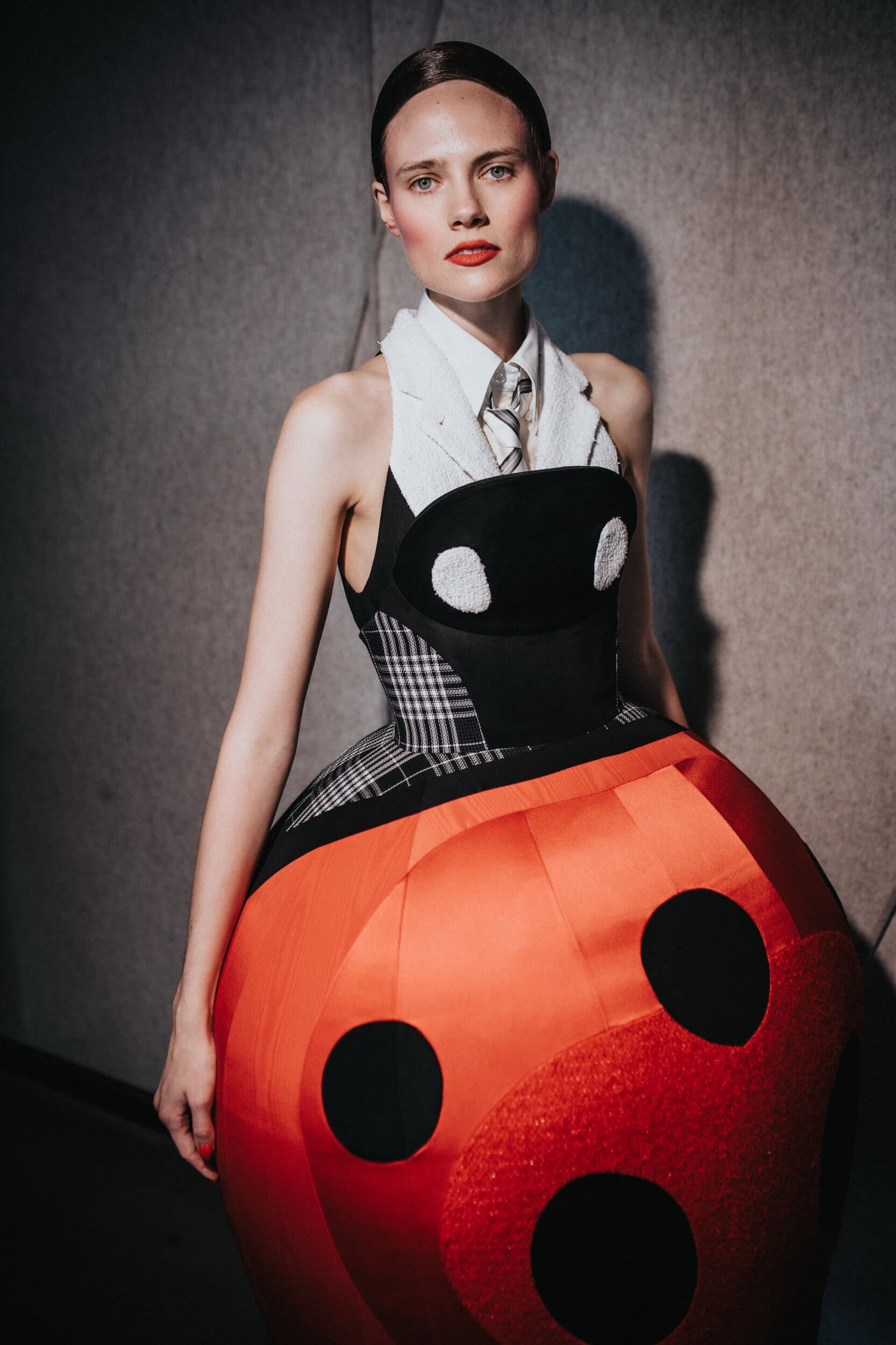 Thom Browne Spring 2027 Fashion Show Backstage
