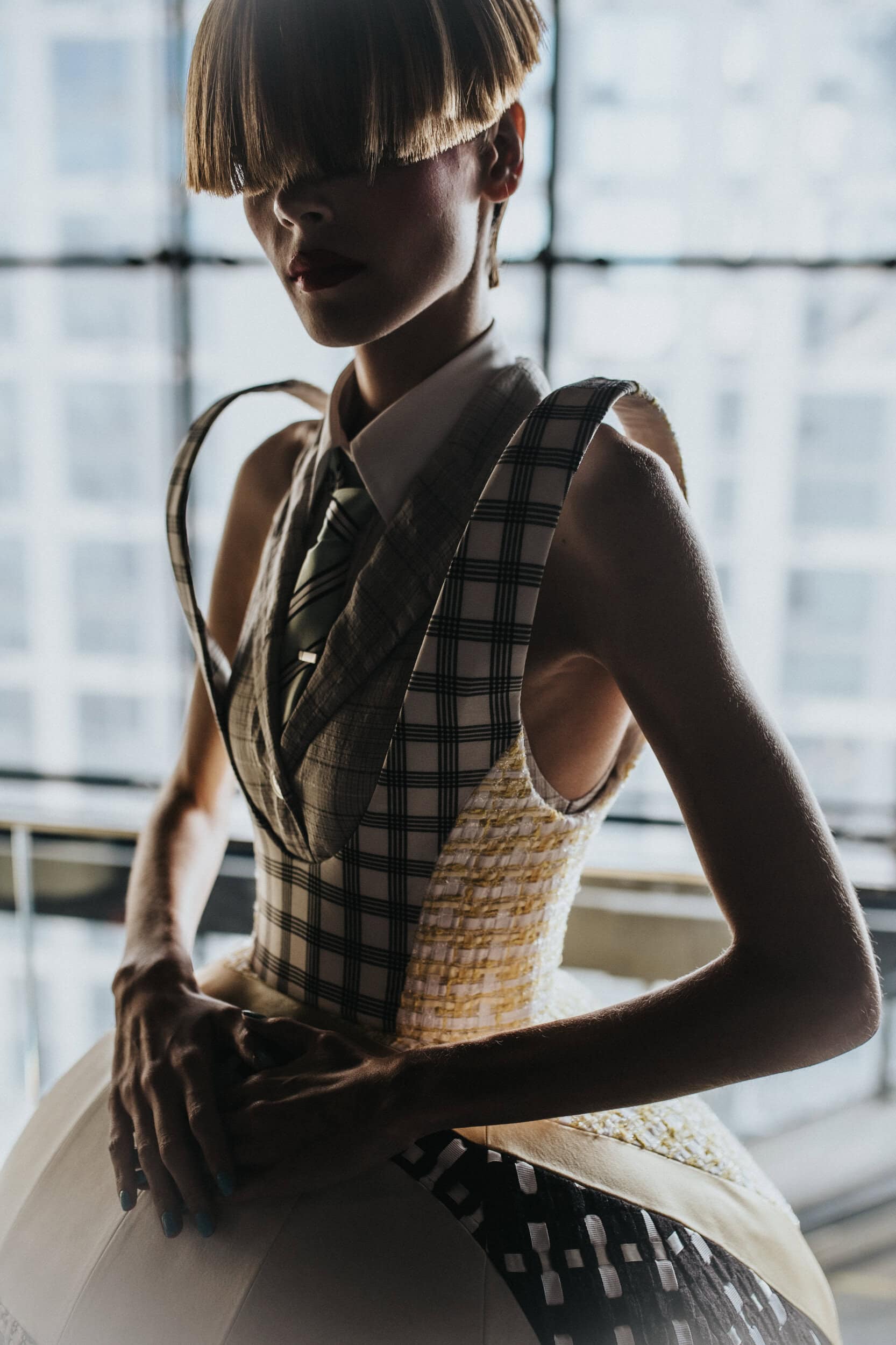 Thom Browne Spring 2027 Fashion Show Backstage