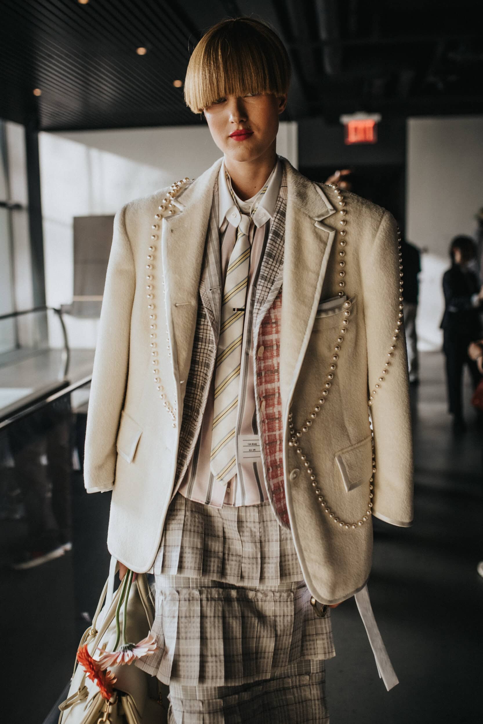 Thom Browne Spring 2027 Fashion Show Backstage